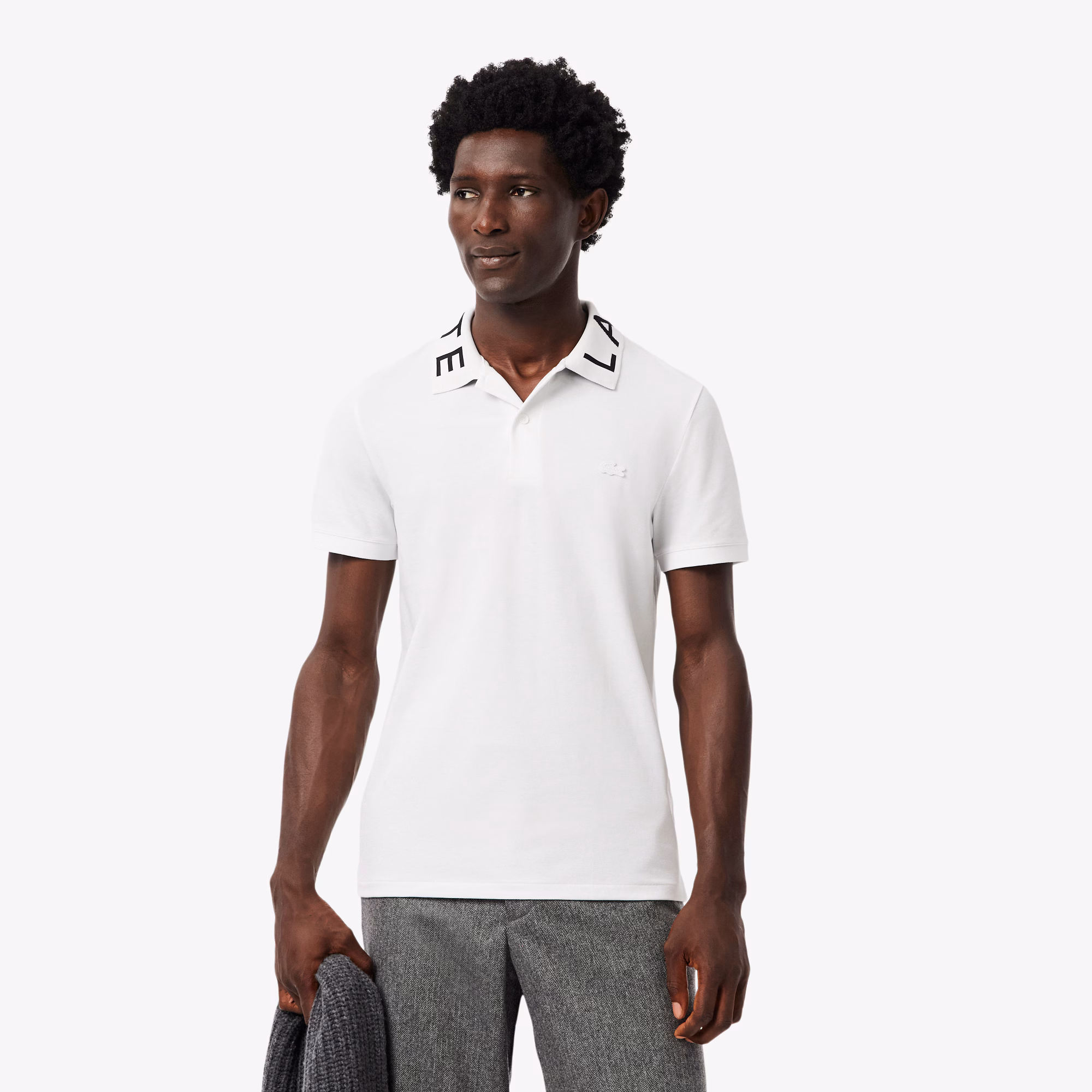 Men's Slim Fit Branded Polo