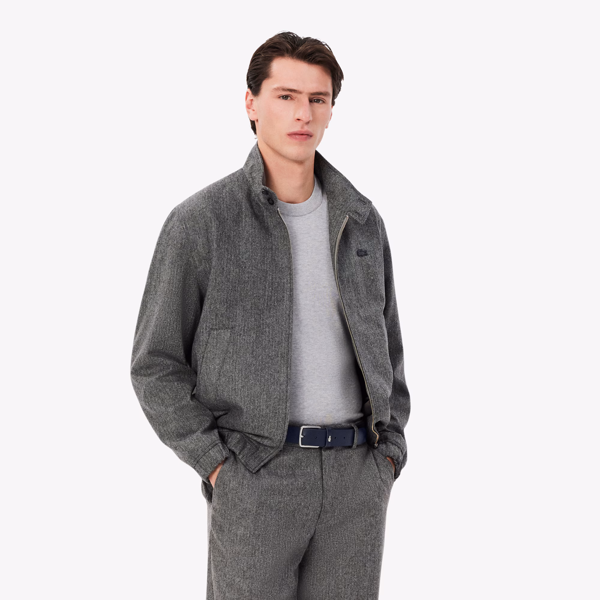 Leather Belt & Card Holder Gift Set