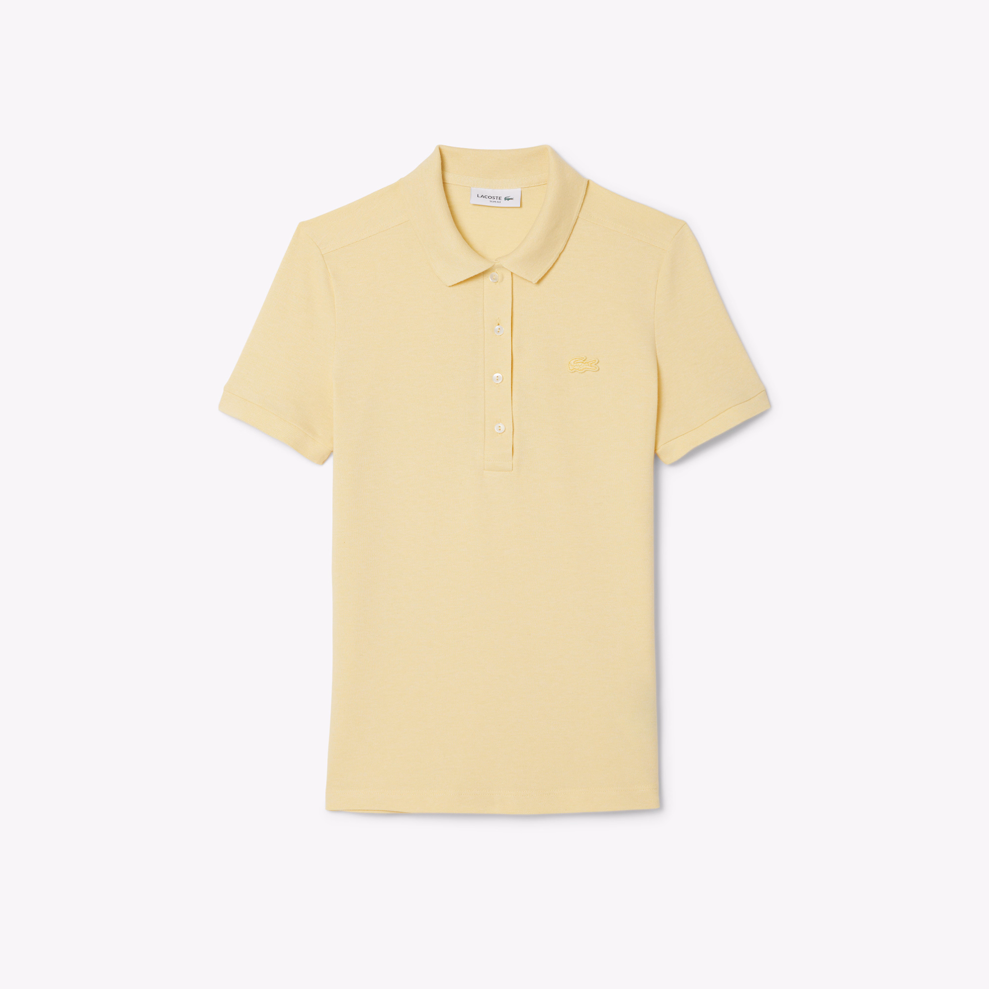 Women's L.12.D Slim Fit Stretch Mini Piqué Polo