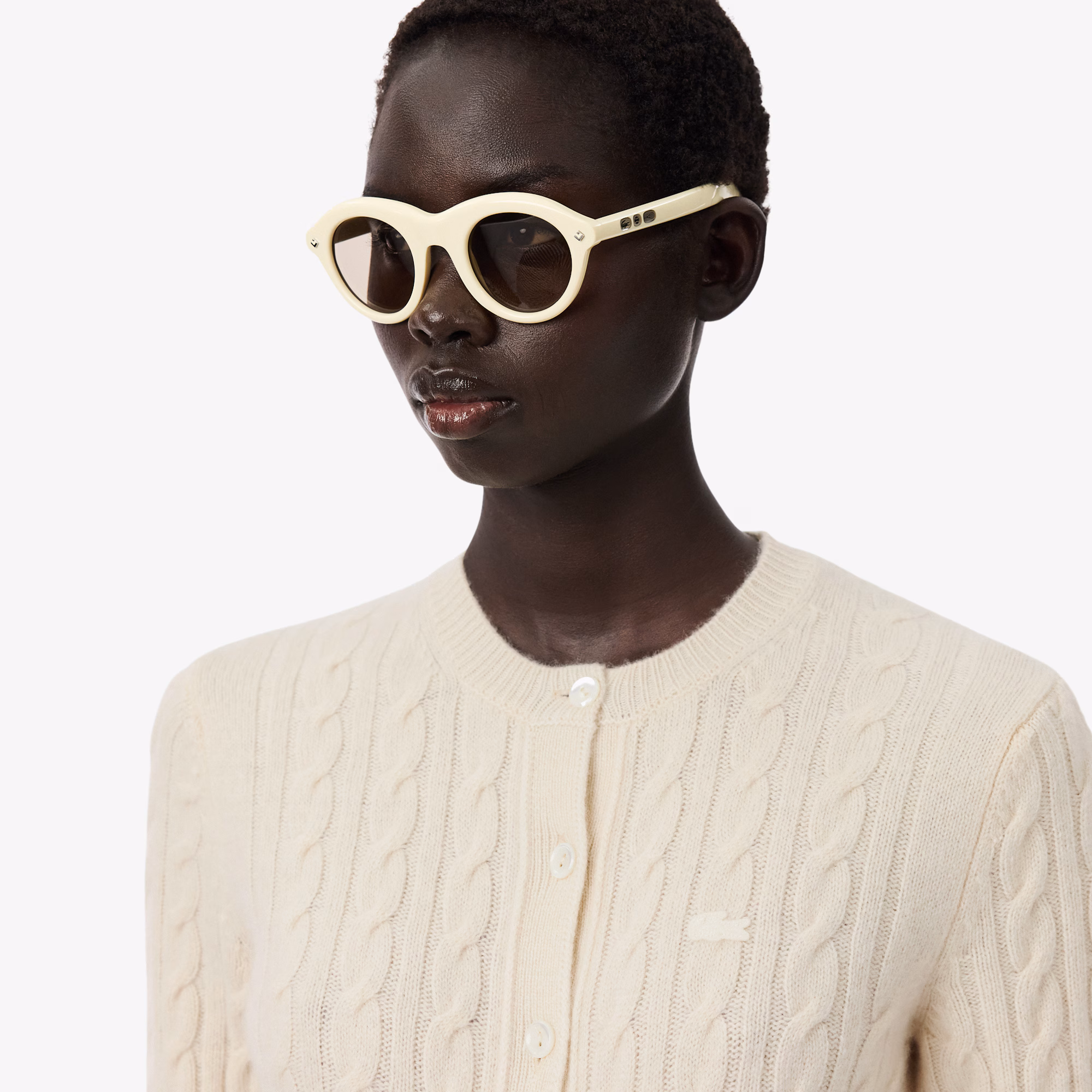 Runway Cashmere Cable Knit Cardigan