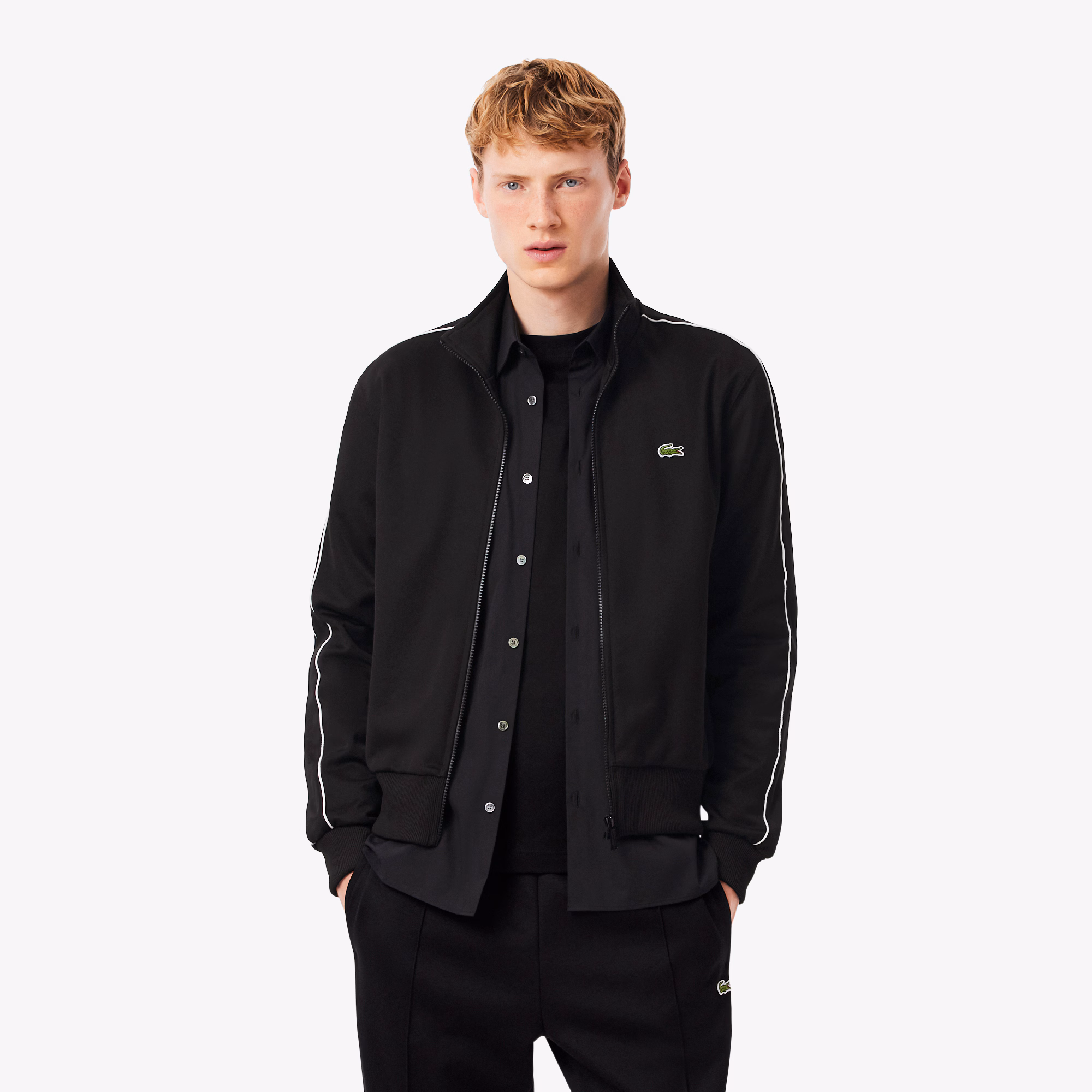 Men's Paris Piqué Zip-Up Track Jacket