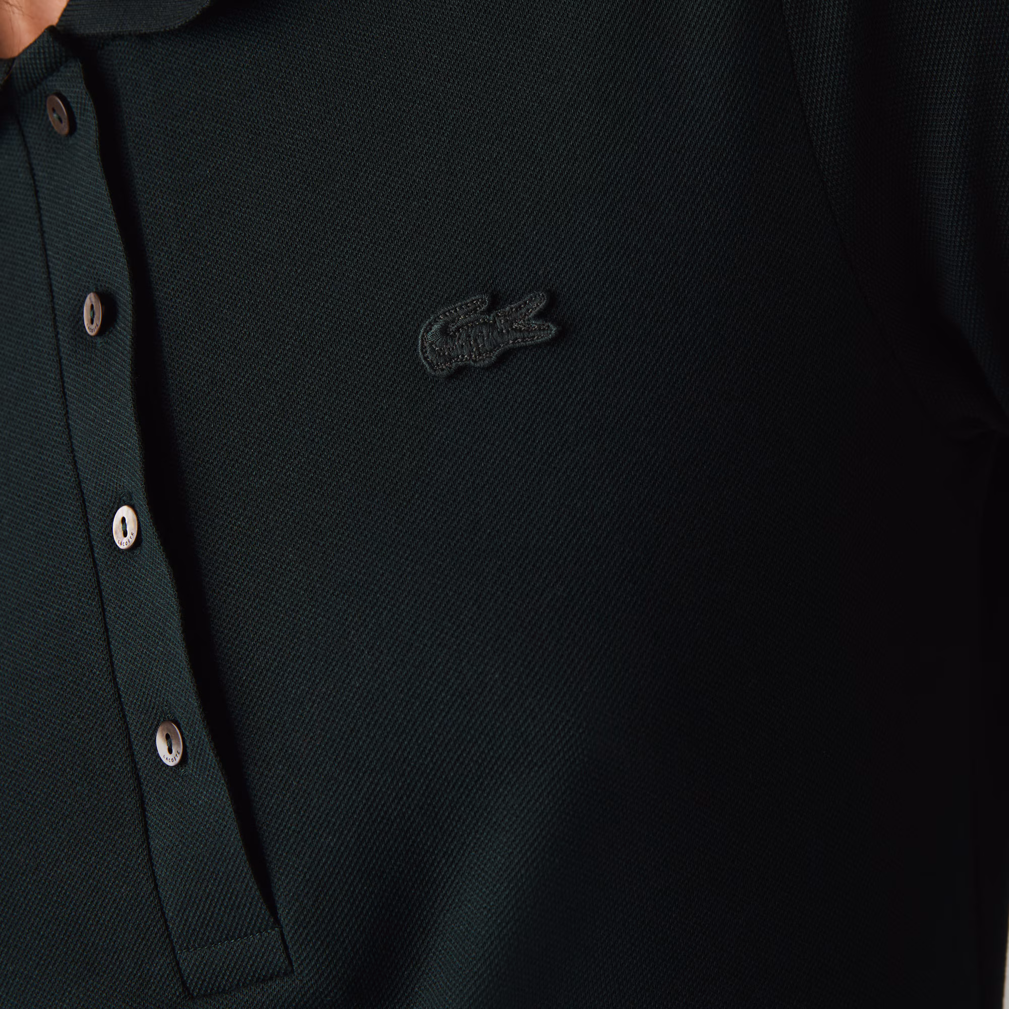 Women's Slim Fit L.12.D Stretch Mini Piqué Polo