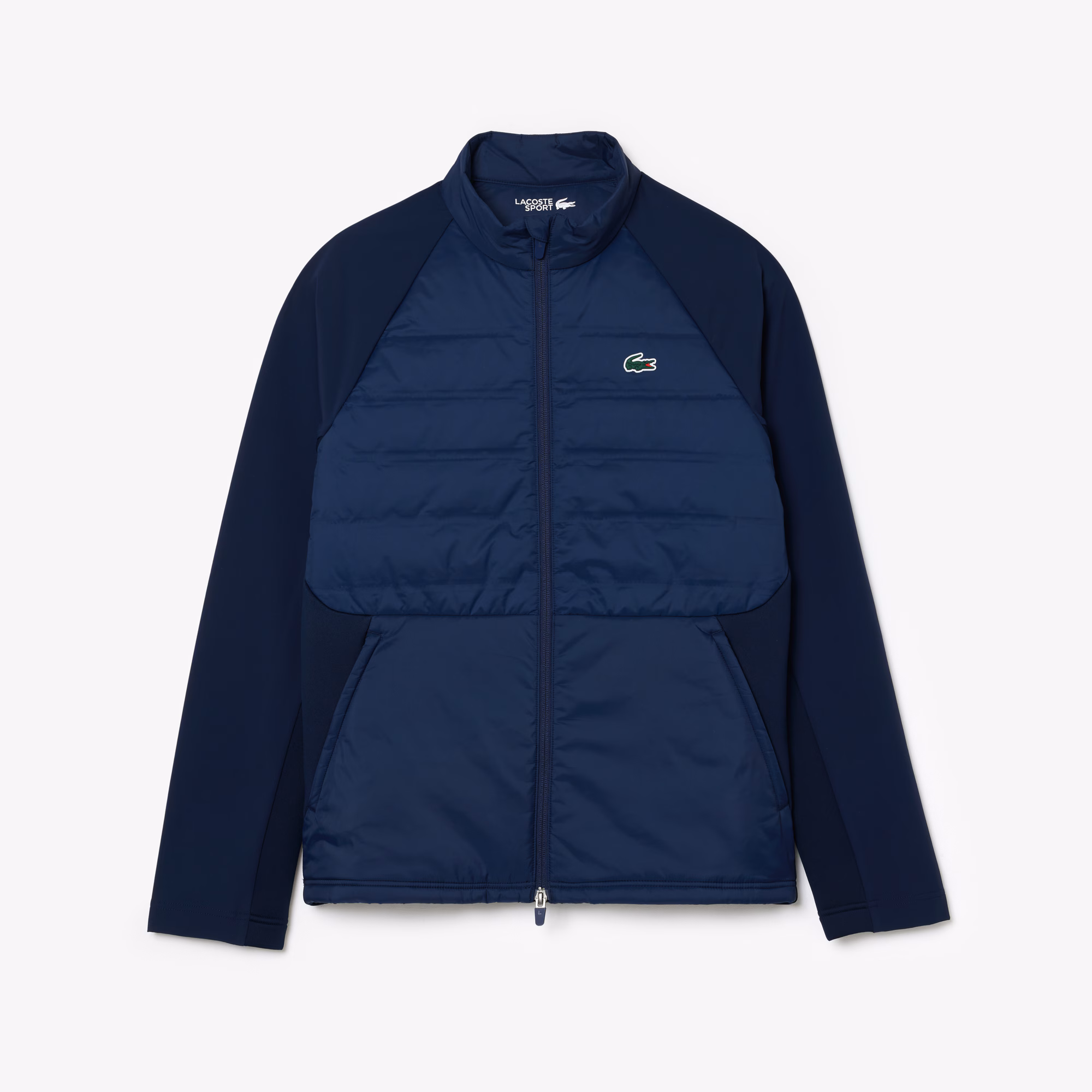 Men's High-Neck Quilted Golf Jacket