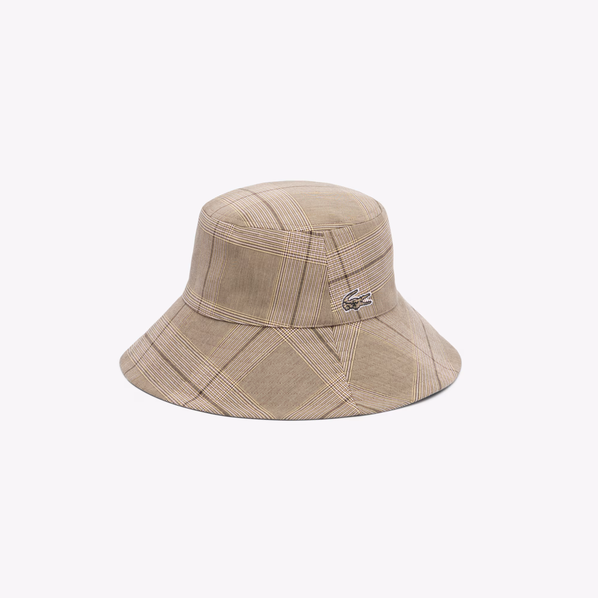 Women's Plaid Cotton Poplin Bucket Hat