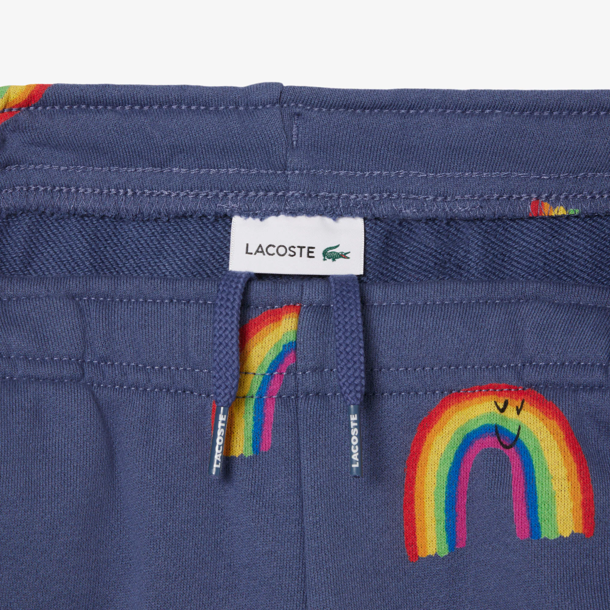 Kids' Rainbow Print Fleece Shorts