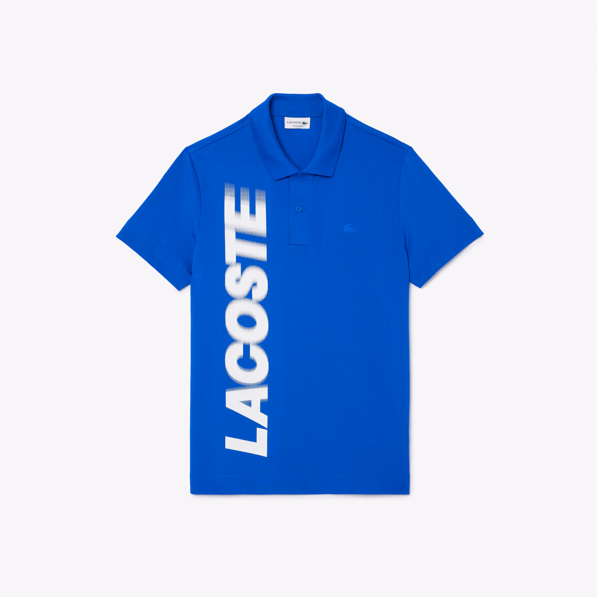 Men's Regular Fit Lacoste Movement Printed Polo