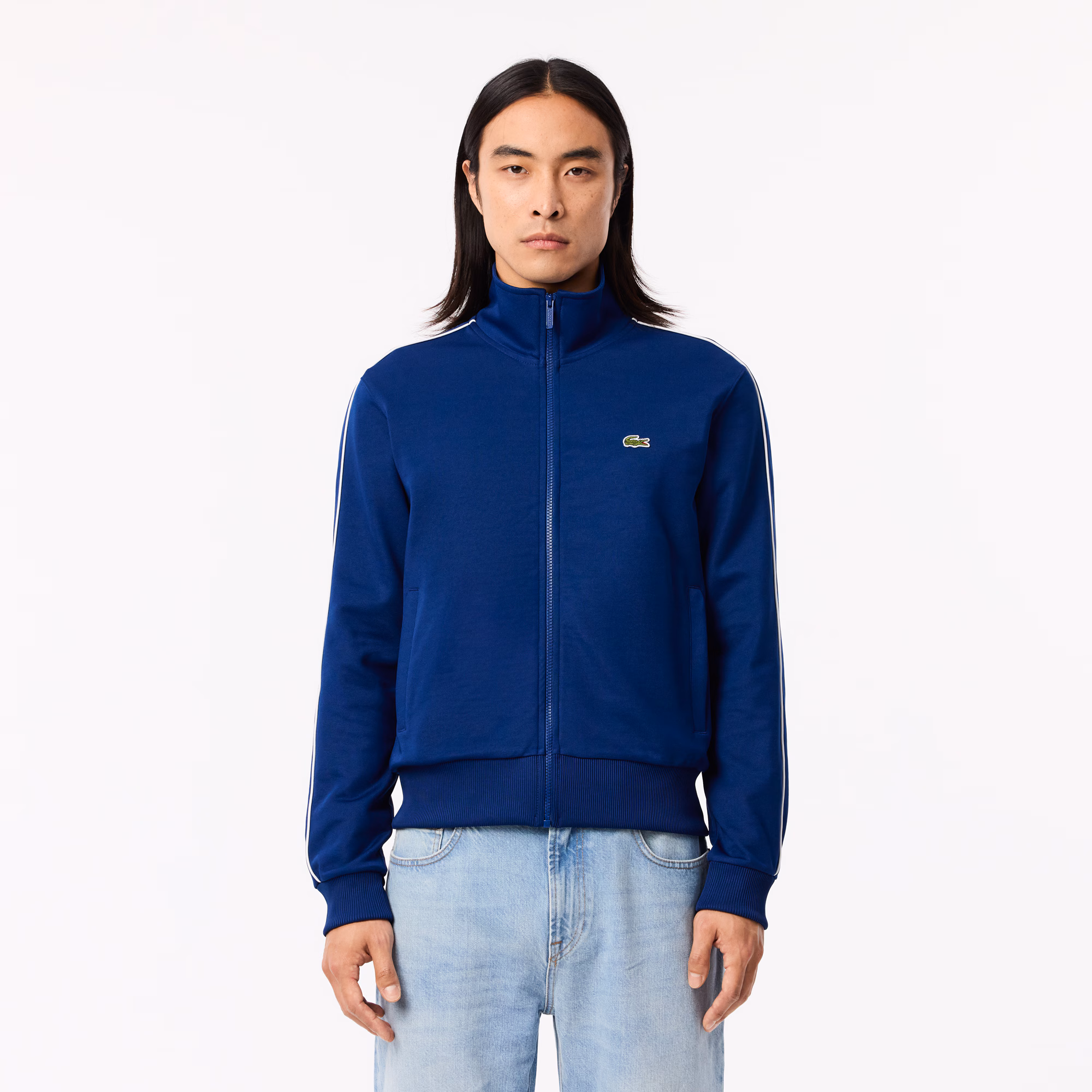 Men's Paris Piqué Zip-Up Track Jacket