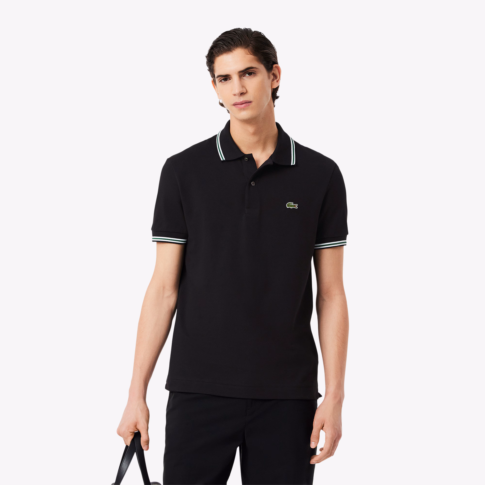 Men's Regular Fit Trim Accent L.12.12 Polo