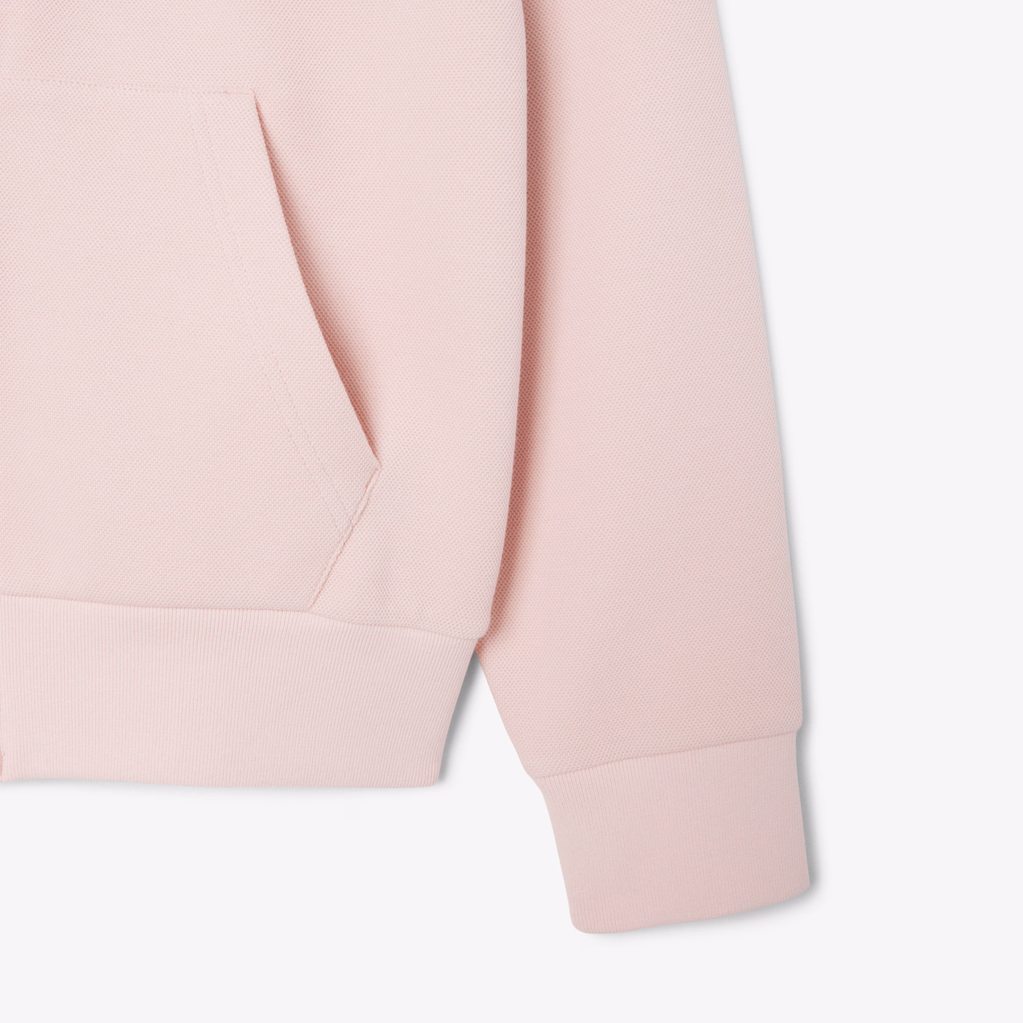 Women's Zip-Up Piqué Hoodie