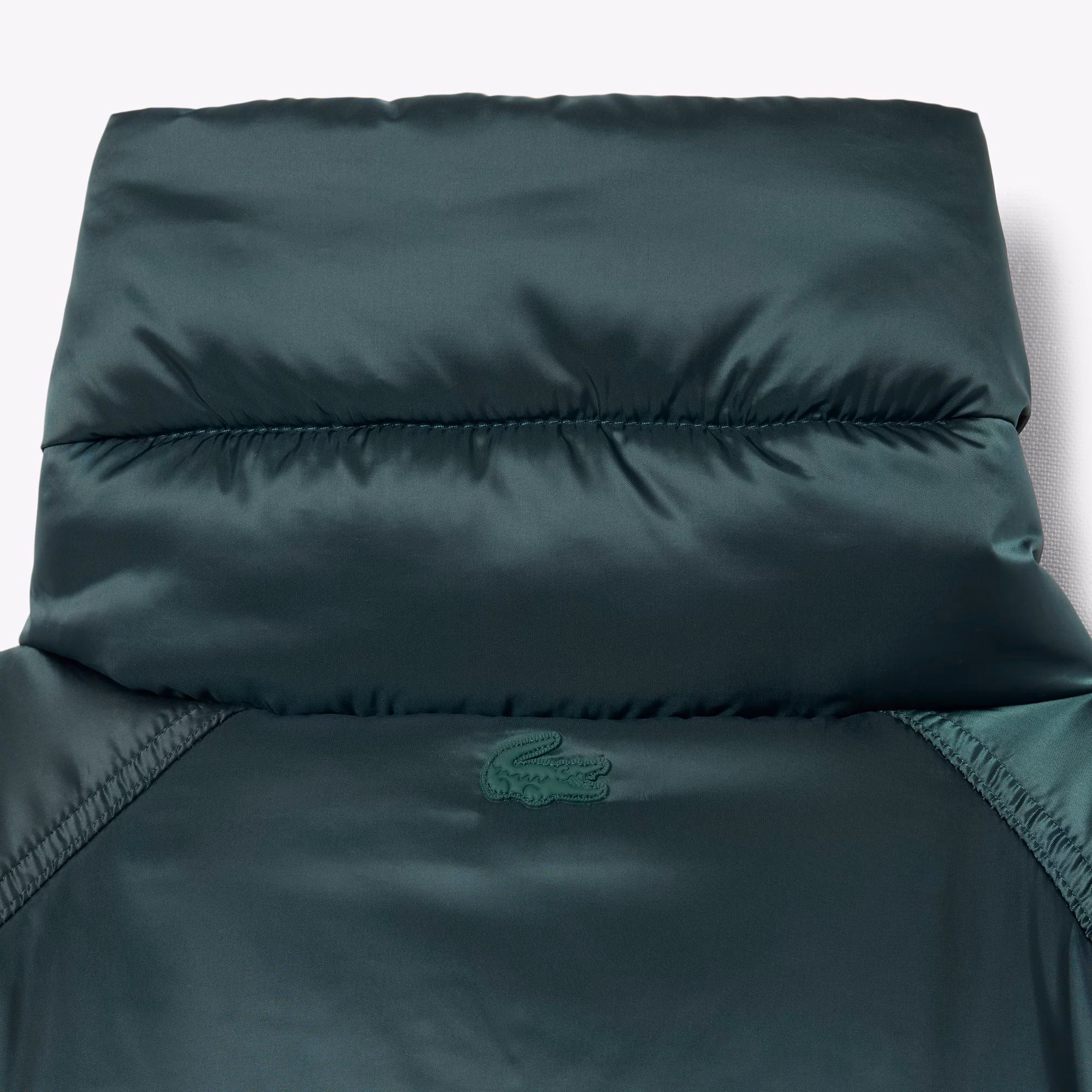 Runway Long Iridescent Puffed Jacket