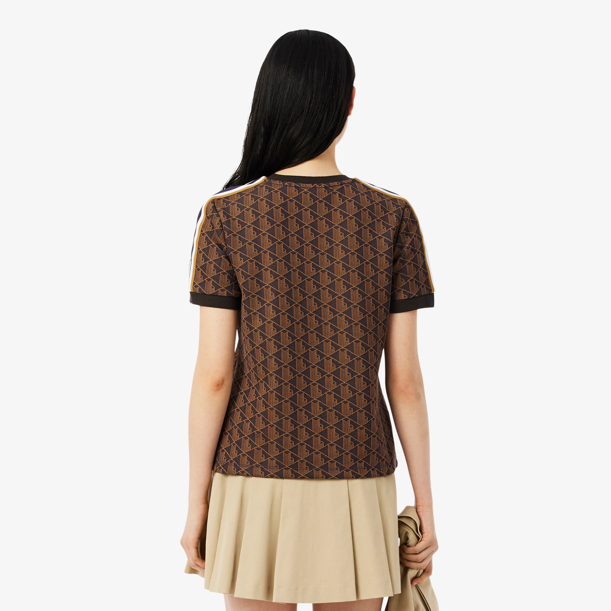 Women's Slim Fit Monogram T-Shirt