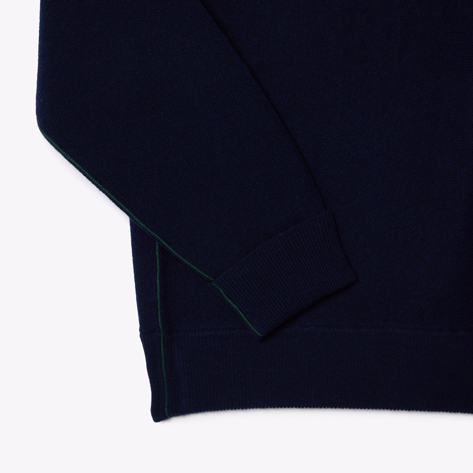 Men's Relaxed Fit Wool Polo Sweater