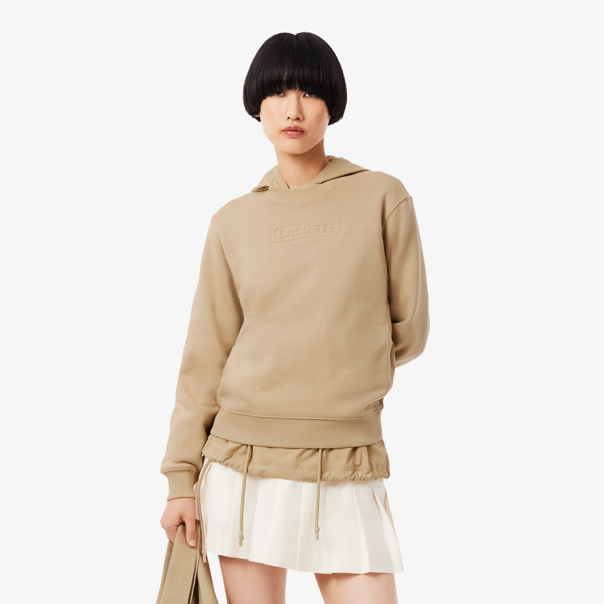 Women's Embossed Logo Cotton Sweatshirt