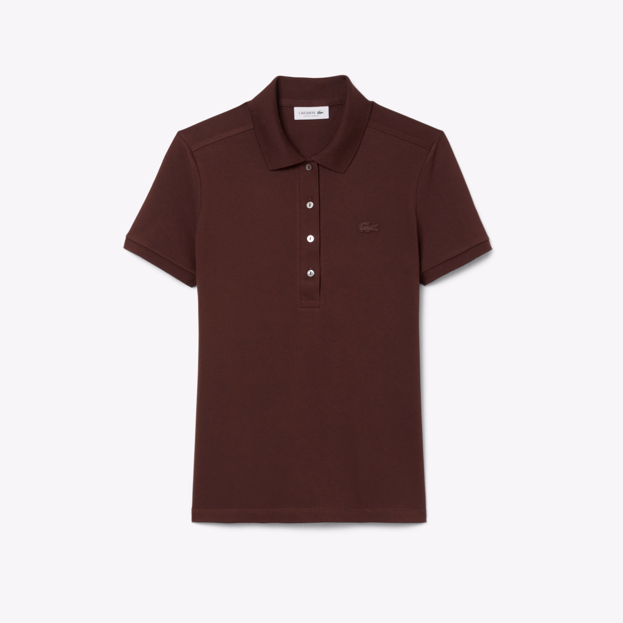Women's L.12.D Slim Fit Stretch Mini Piqué Polo