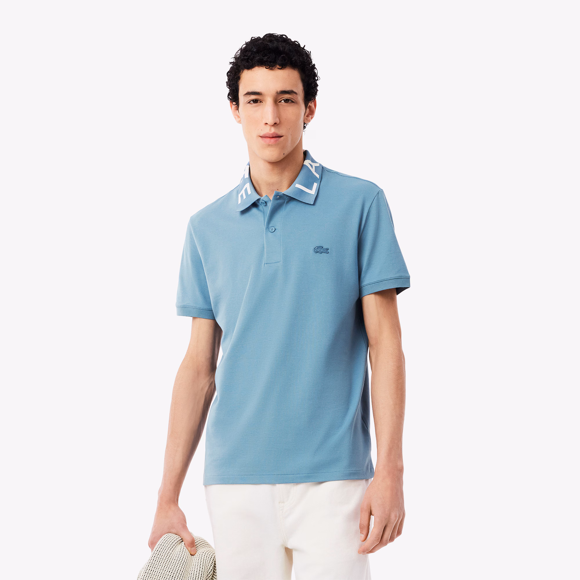 Men's Slim Fit Branded Polo