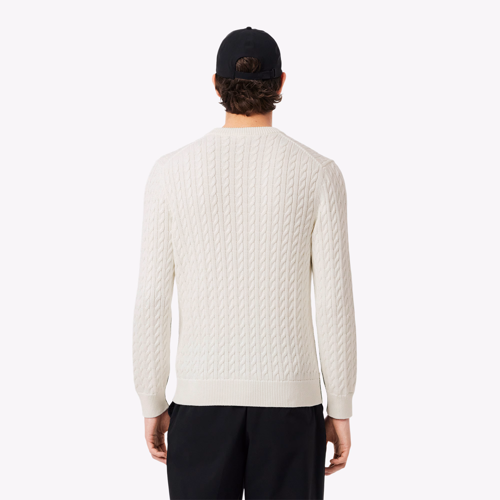 Men's Cable Knit Cotton Sweater