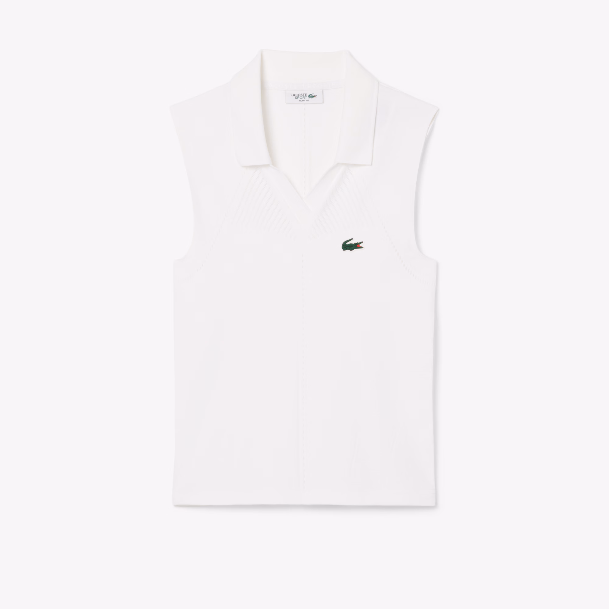 Women's Sleeveless Stretch Knit Tennis Polo