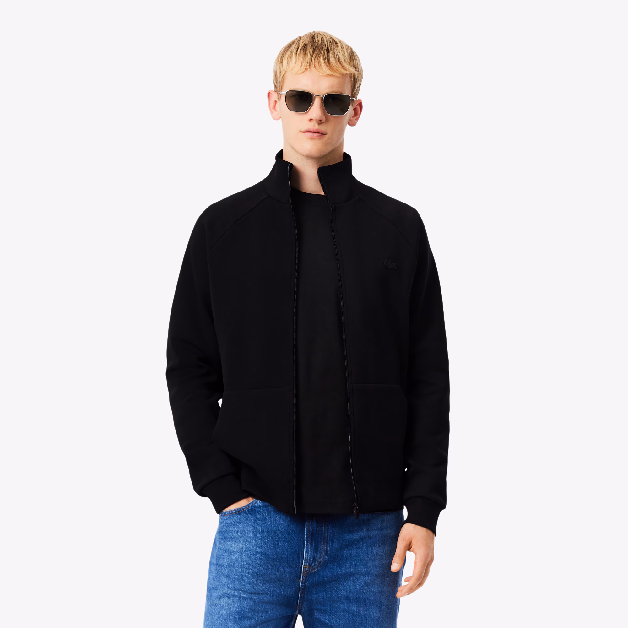 Men's Double Faced Jersey Zip-Up Sweatshirt