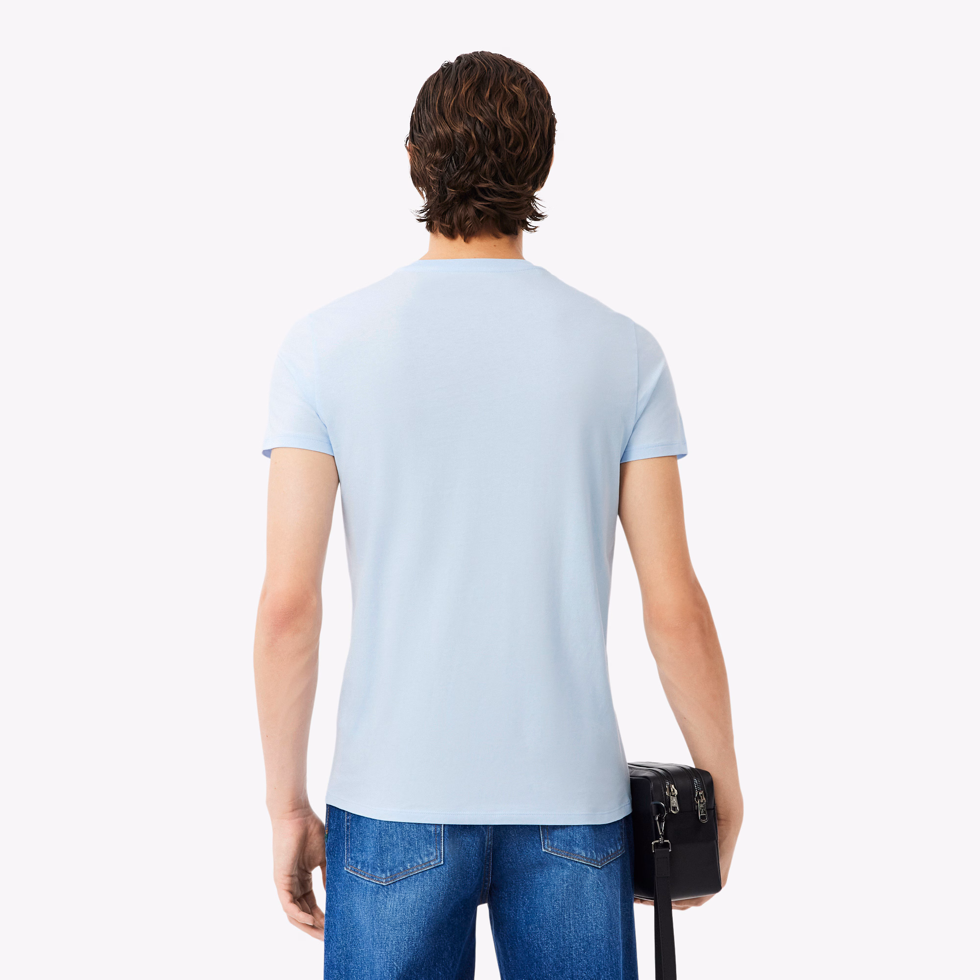 Men's Lightweight Pima Cotton V-Neck T-Shirt