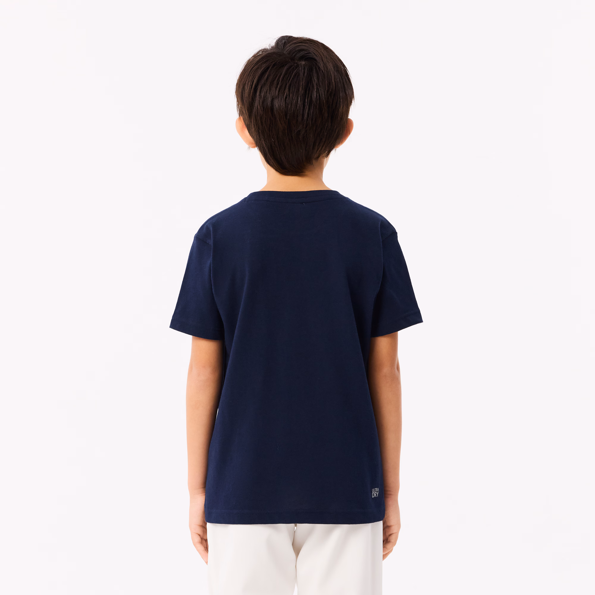 Kids' Oversized Technical Cotton Tennis T-Shirt