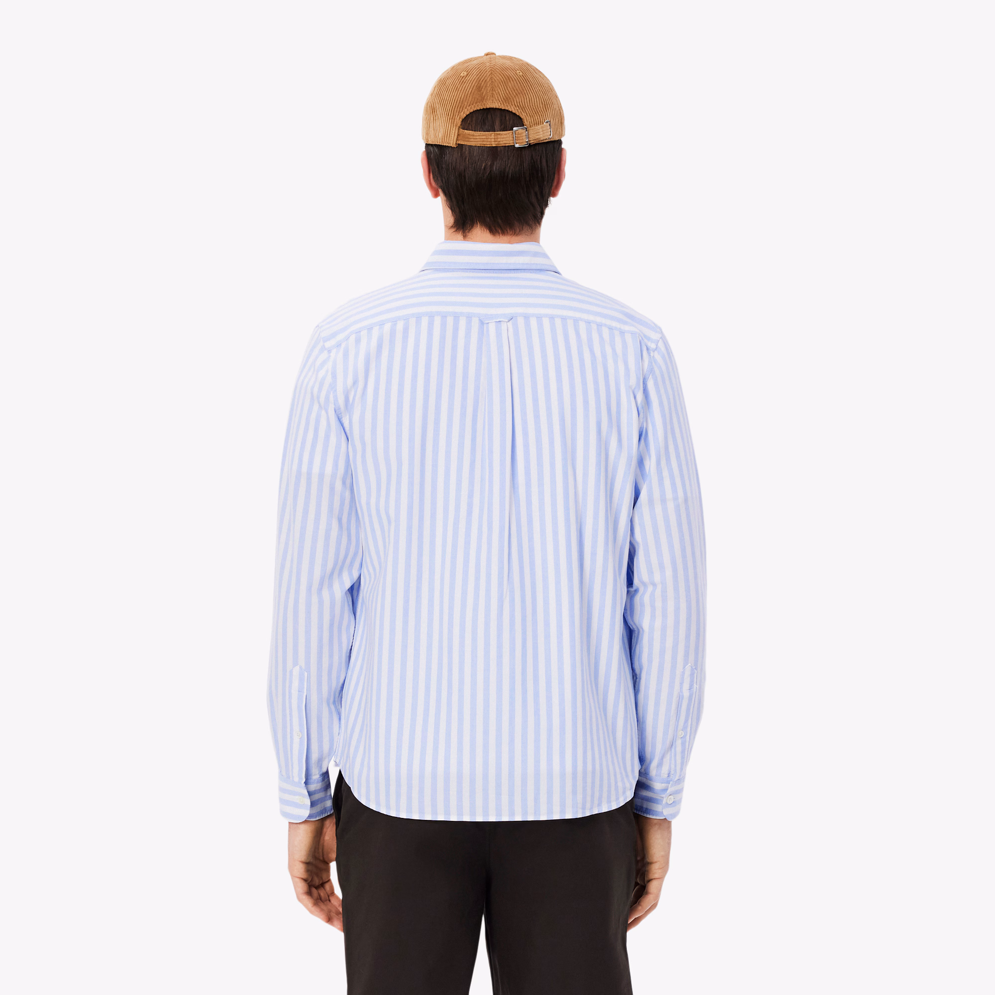 Men's Regular Fit Striped Oxford Shirt