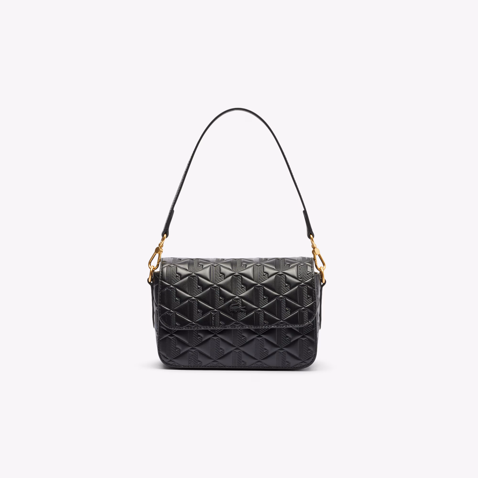 Maheki Embossed Leather Shoulder Bag