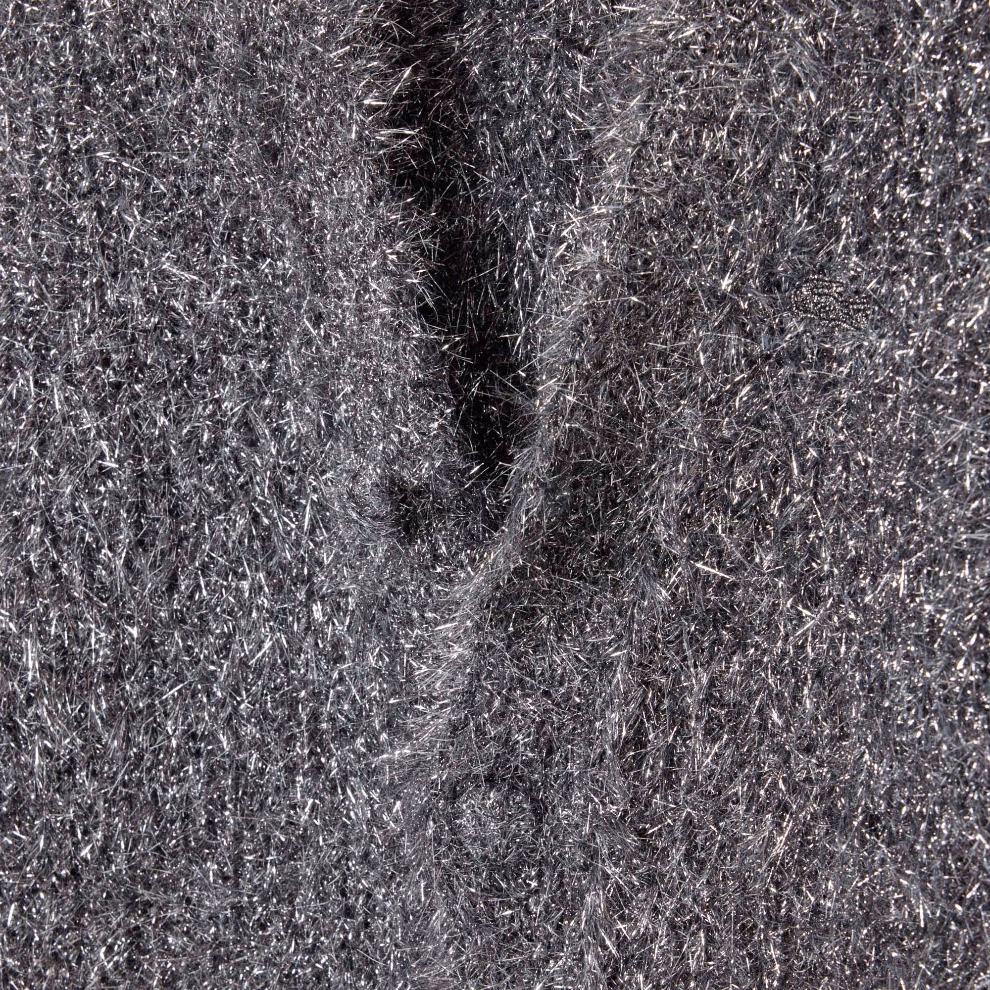 Runway Lurex Knit Cardigan