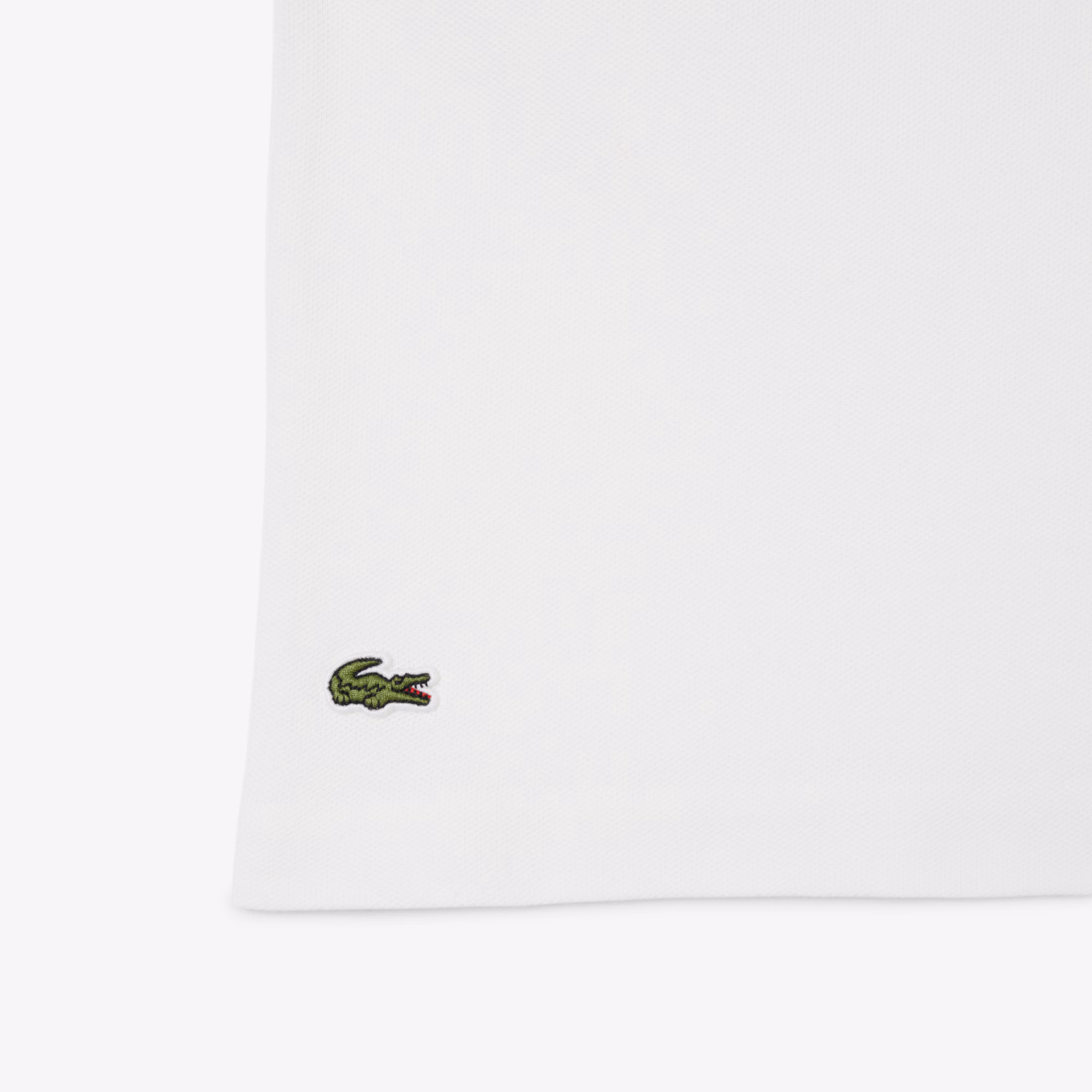 Boys' Stripe Collar Petit Piqué Polo