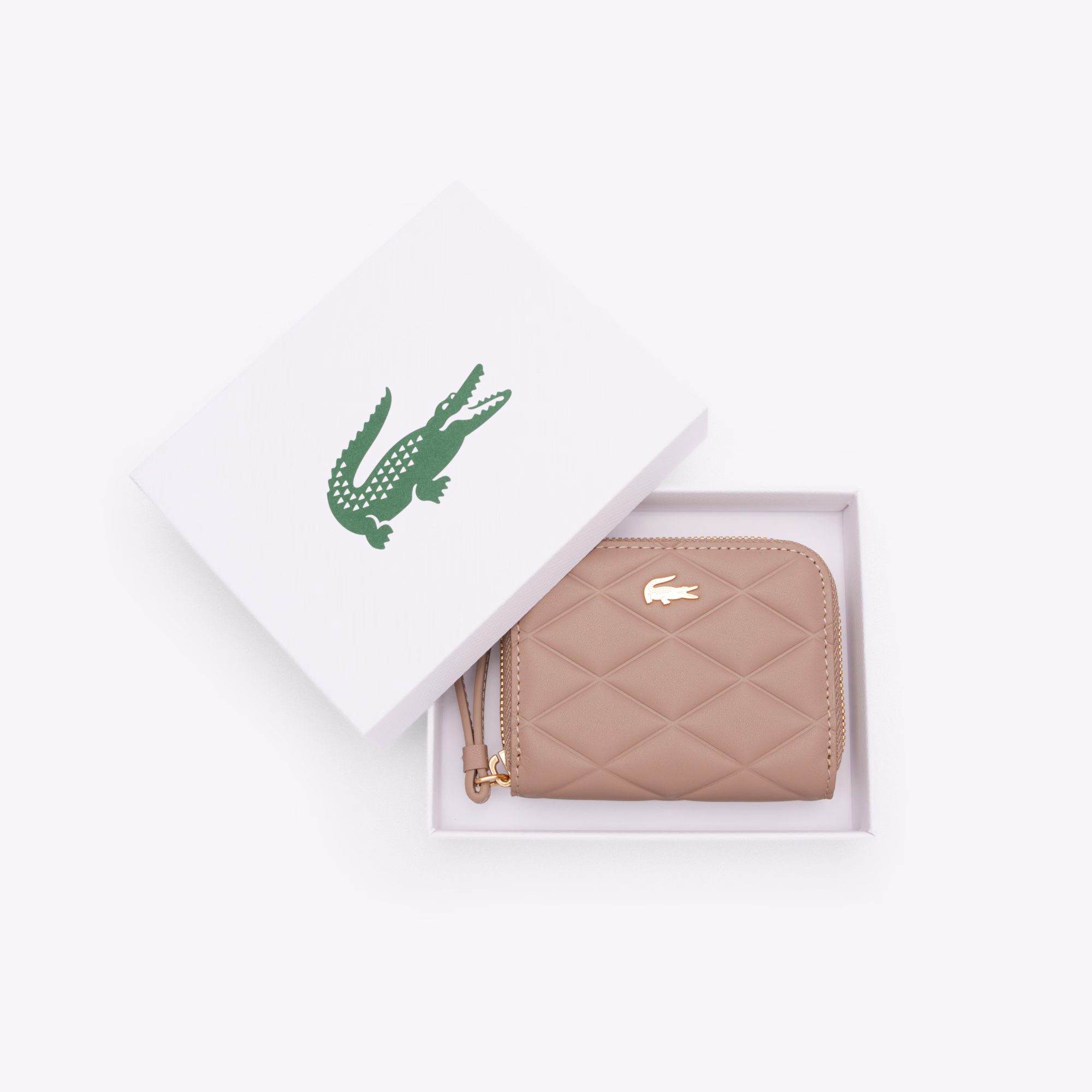 Small Crocodelle Leather Coin Purse