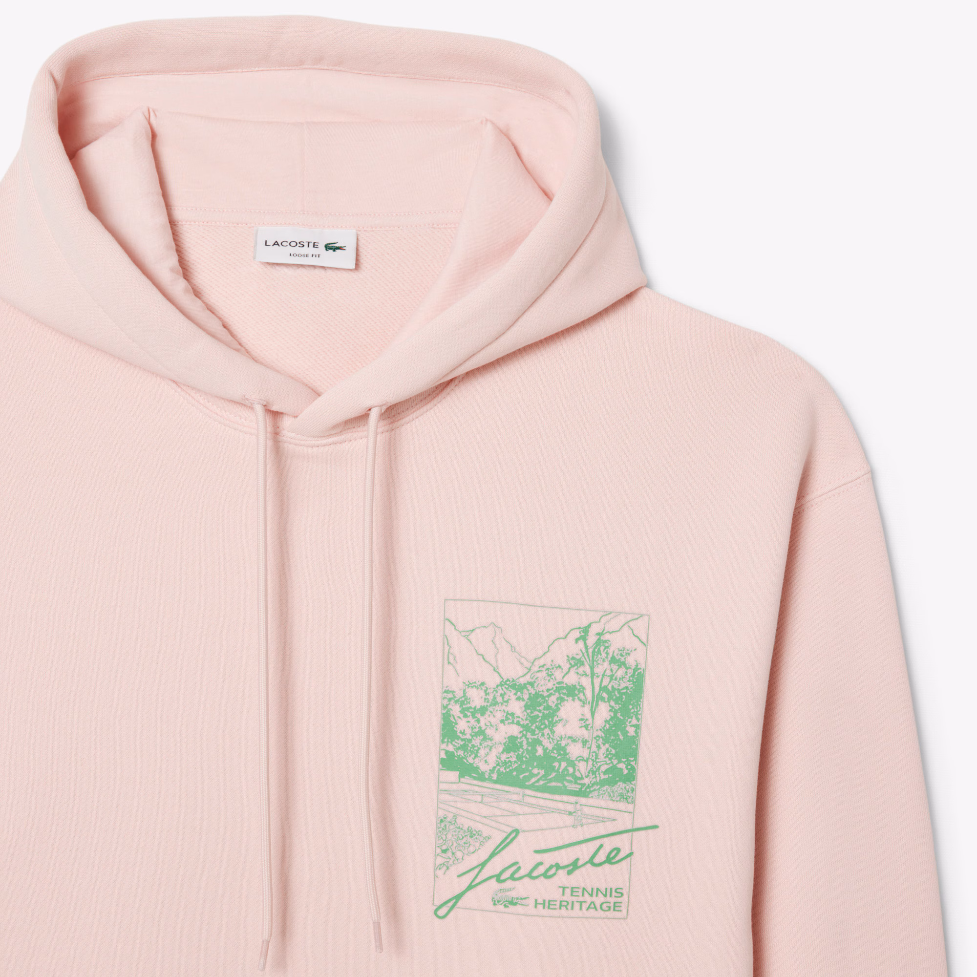 Men's Printed Fleece Hoodie