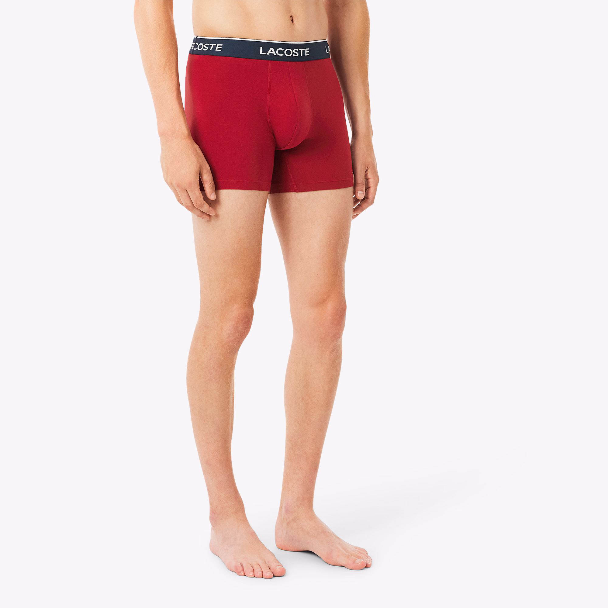 Men's 3-Pack Stretch Cotton Boxer Briefs