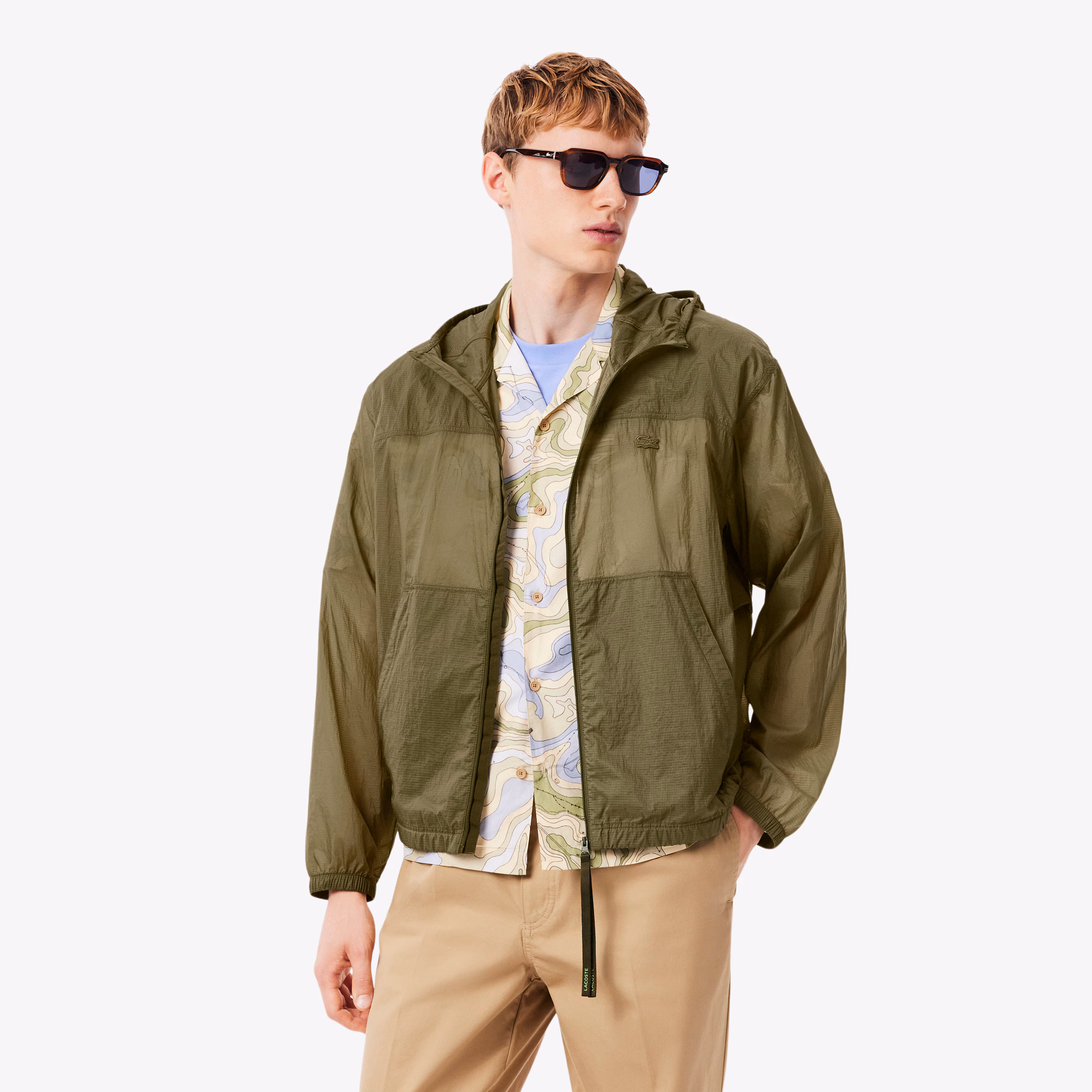 Men's Water-Repellent Nylon Jacket