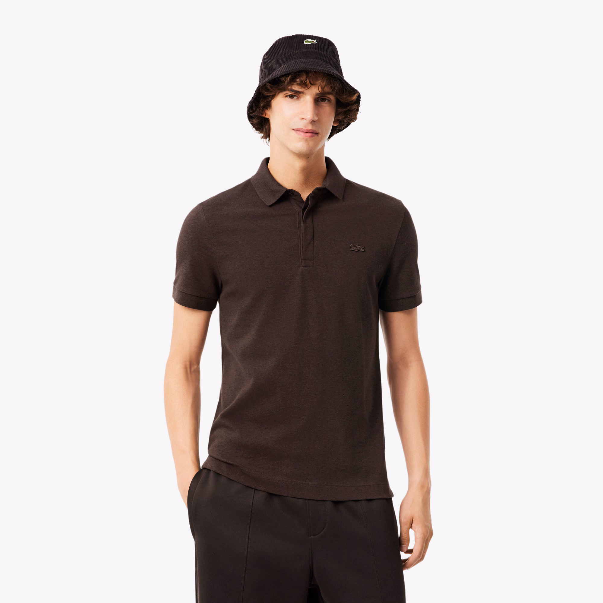 Men's Regular Fit Paris Stretch Piqué Polo