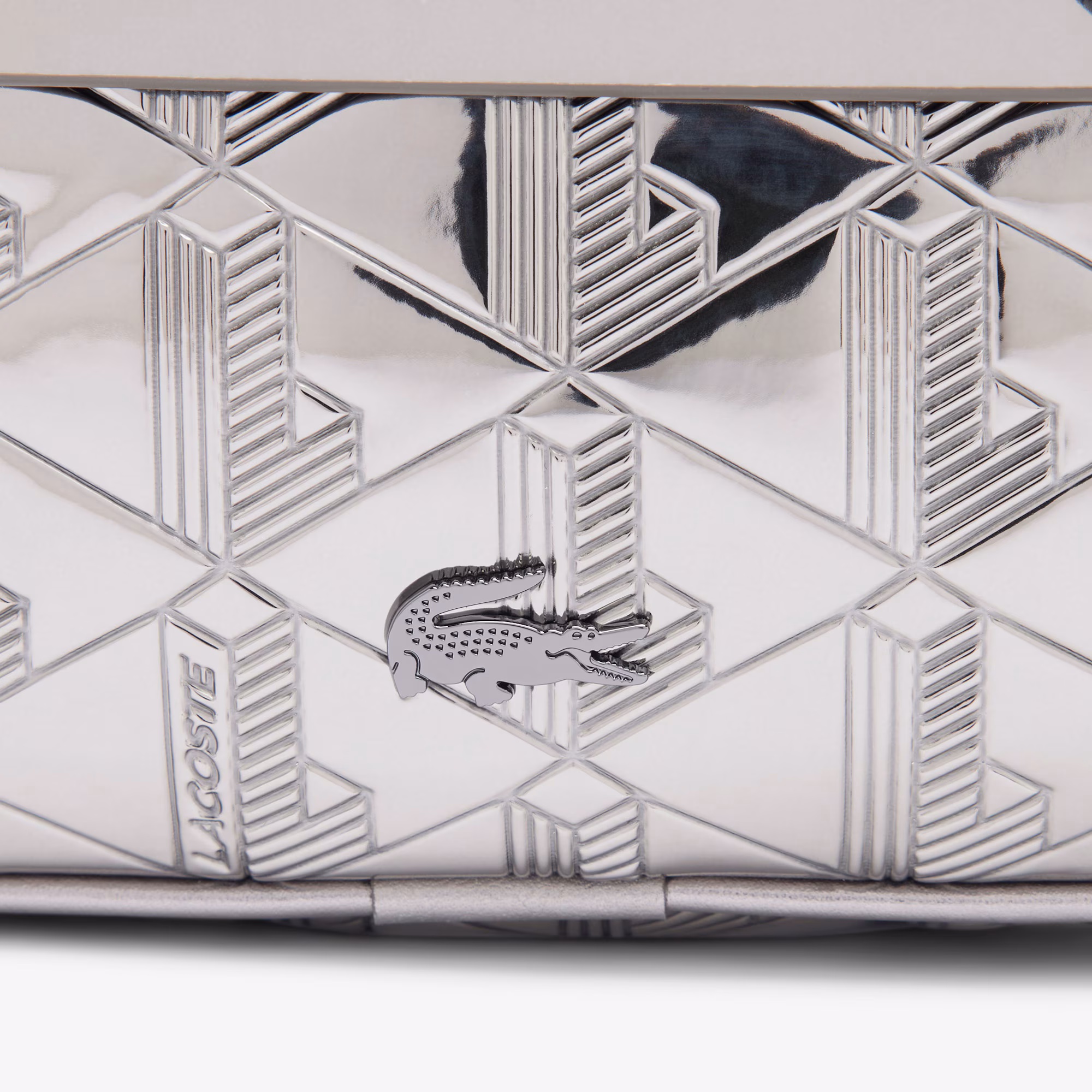 Small The Blend Silver Reporter Bag