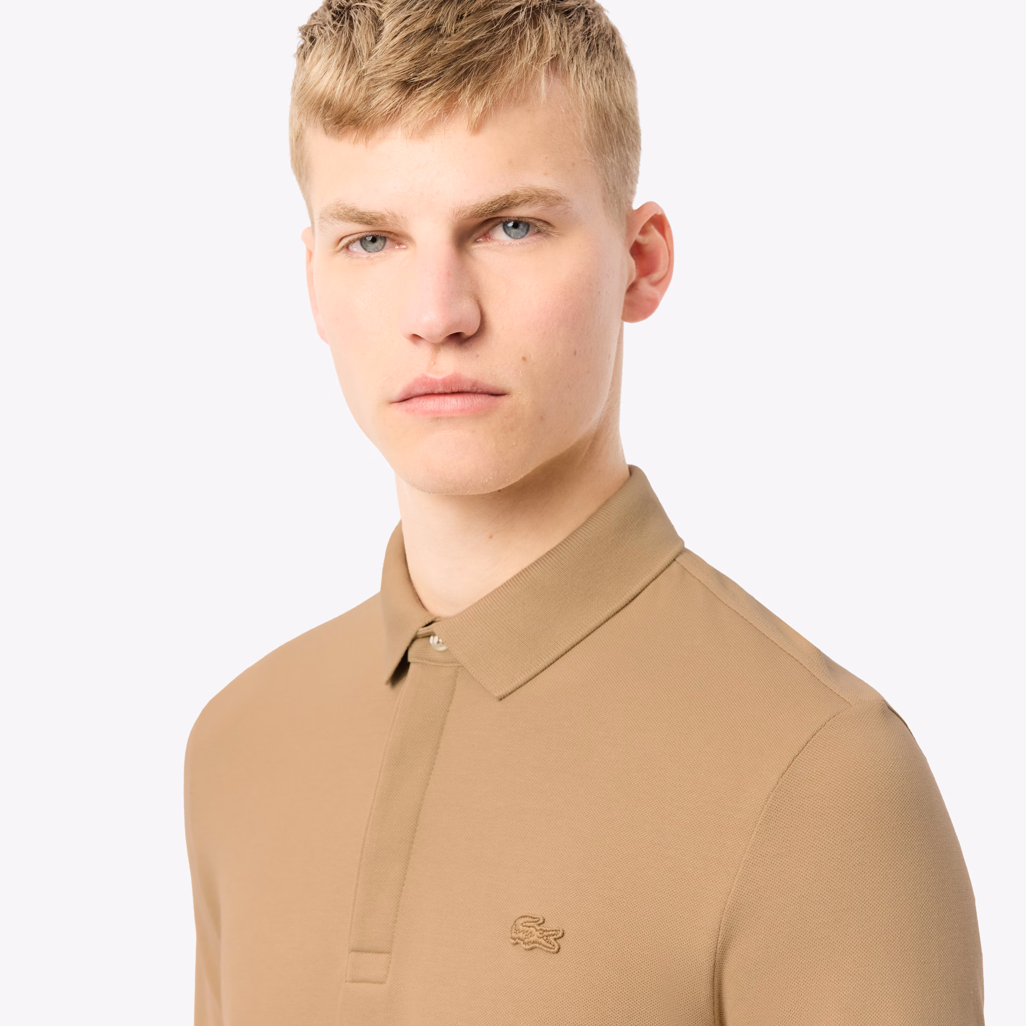 Men's Regular Fit Paris Stretch Piqué Polo