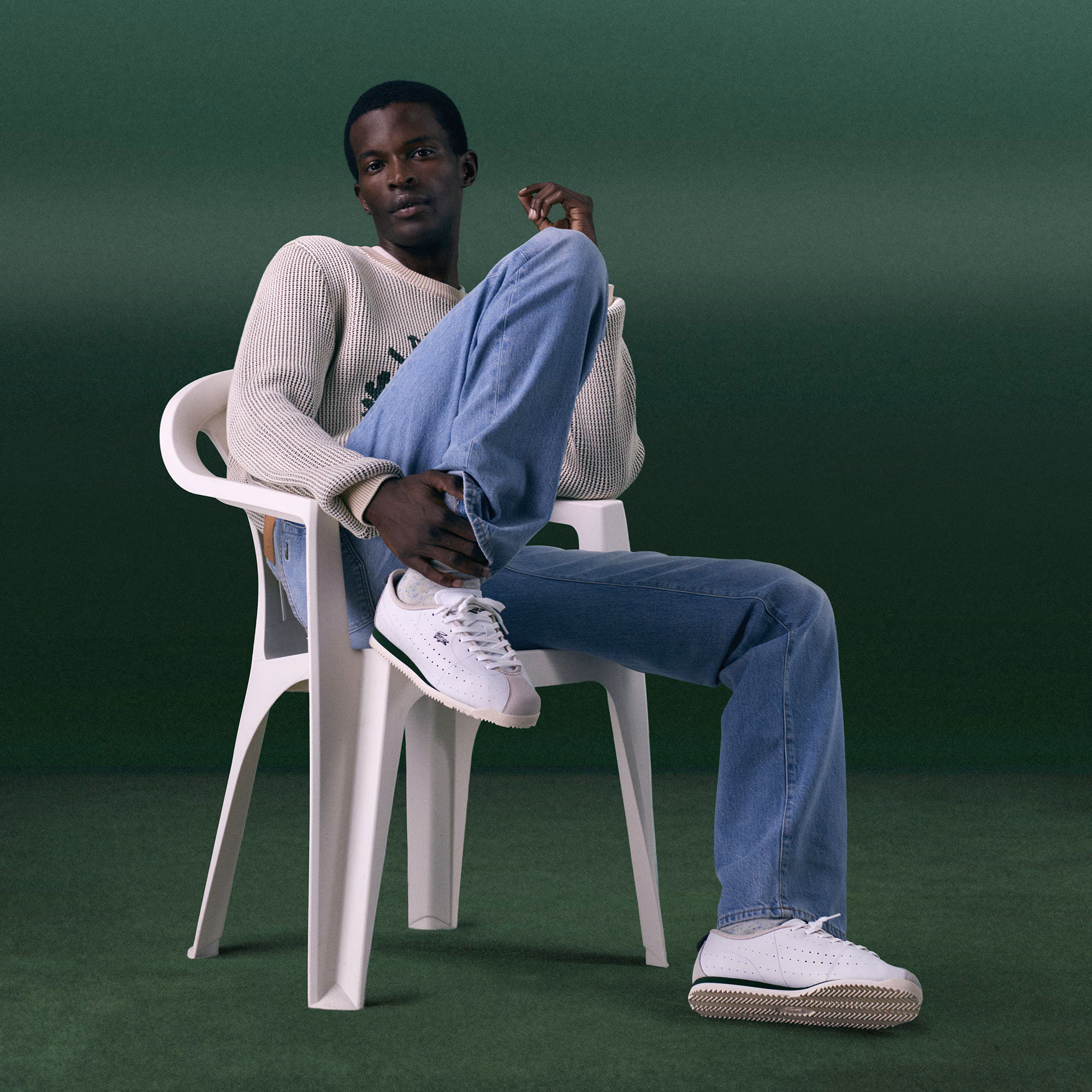 Men's Club-Low Leather Sneakers