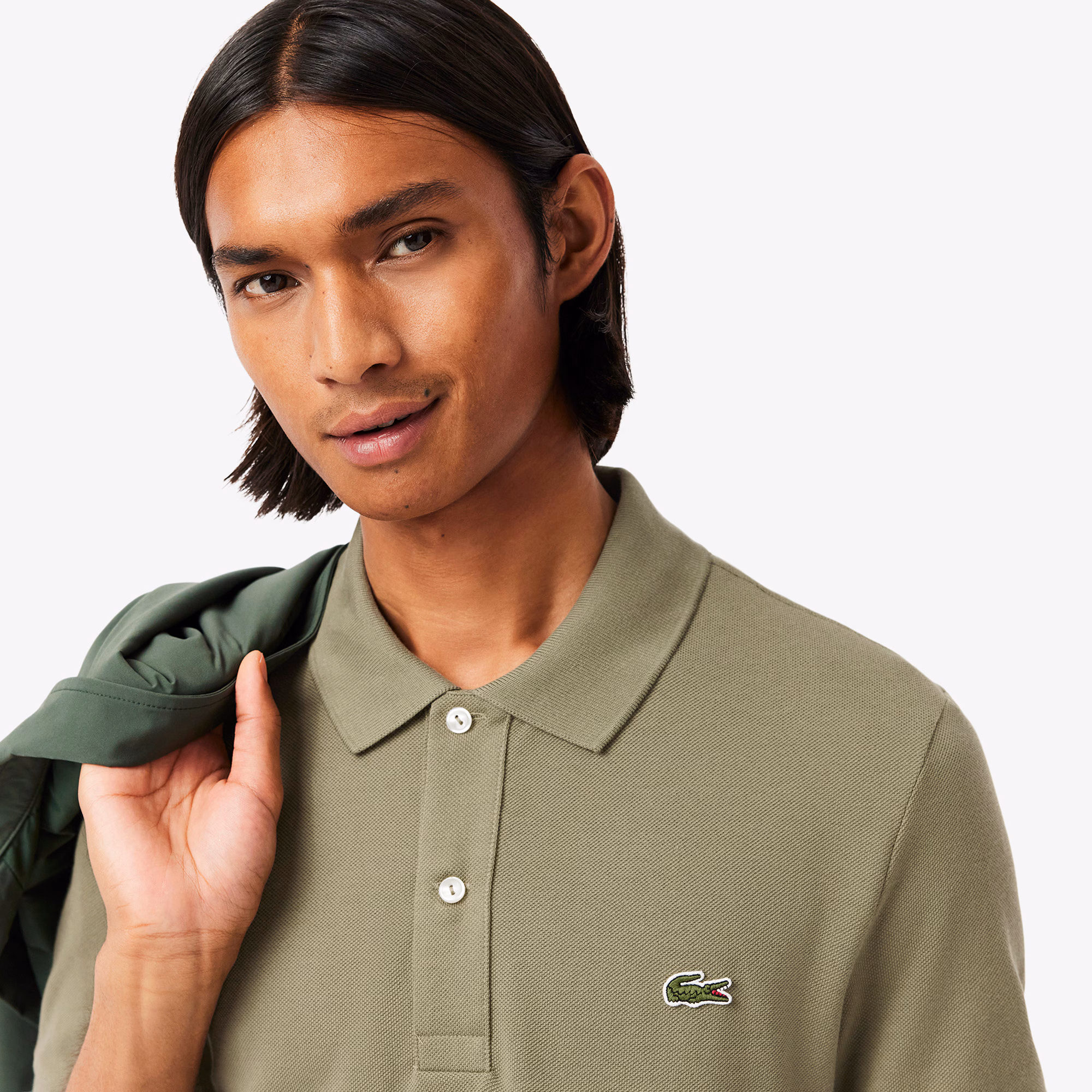 Men's Slim Fit L.12.12 Piqué Polo