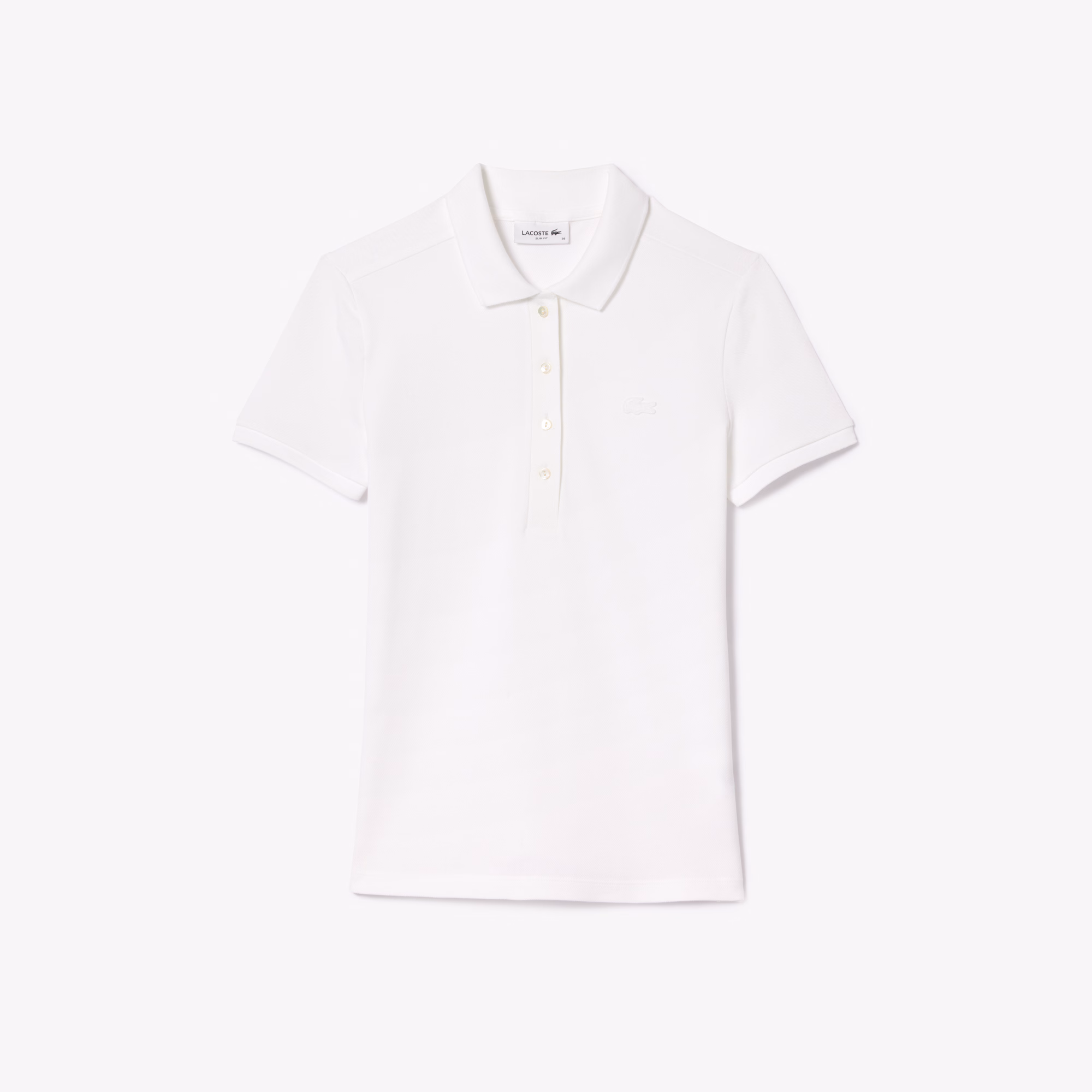 Women's L.12.D Slim Fit Stretch Mini Piqué Polo