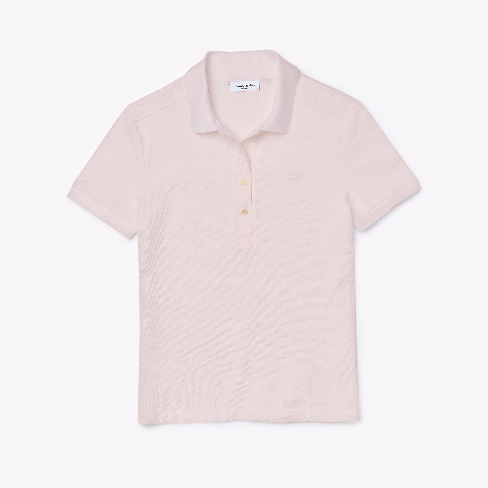 Women's L.12.D Slim Fit Stretch Mini Piqué Polo