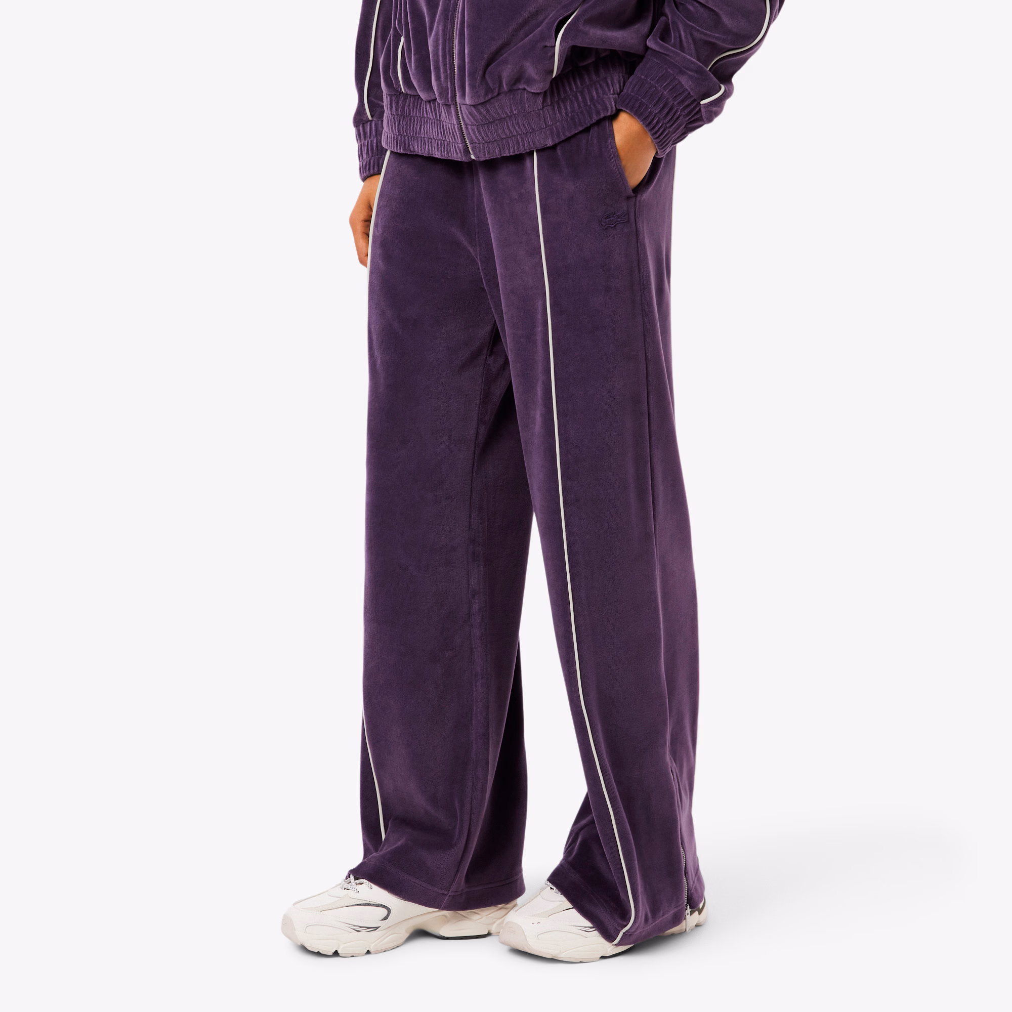 Women's Trim Accent Velour Sweatpants