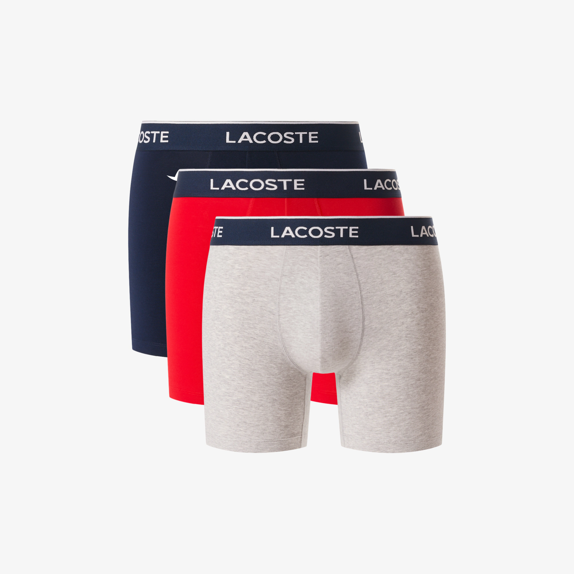 Men's 3-Pack Stretch Cotton Boxer Briefs