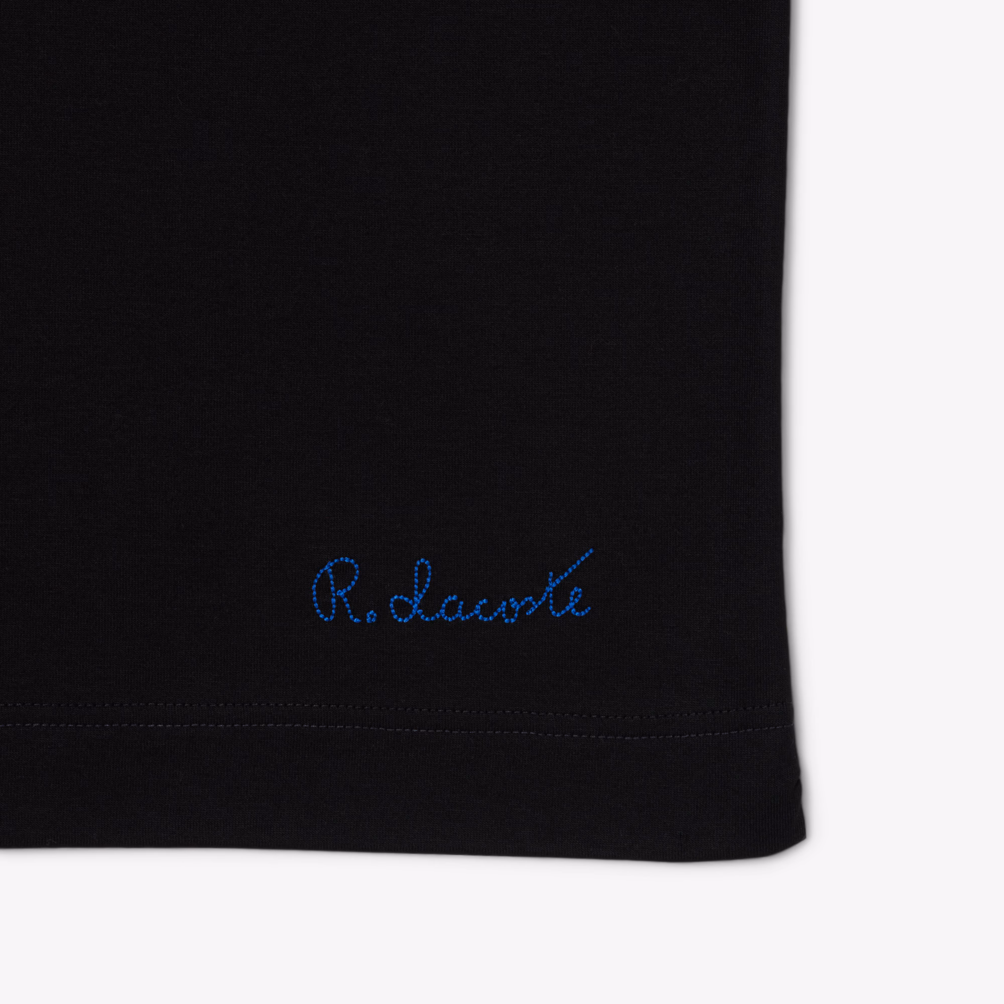 Men's Paris Classic Fit Open Neck Embroidered Polo