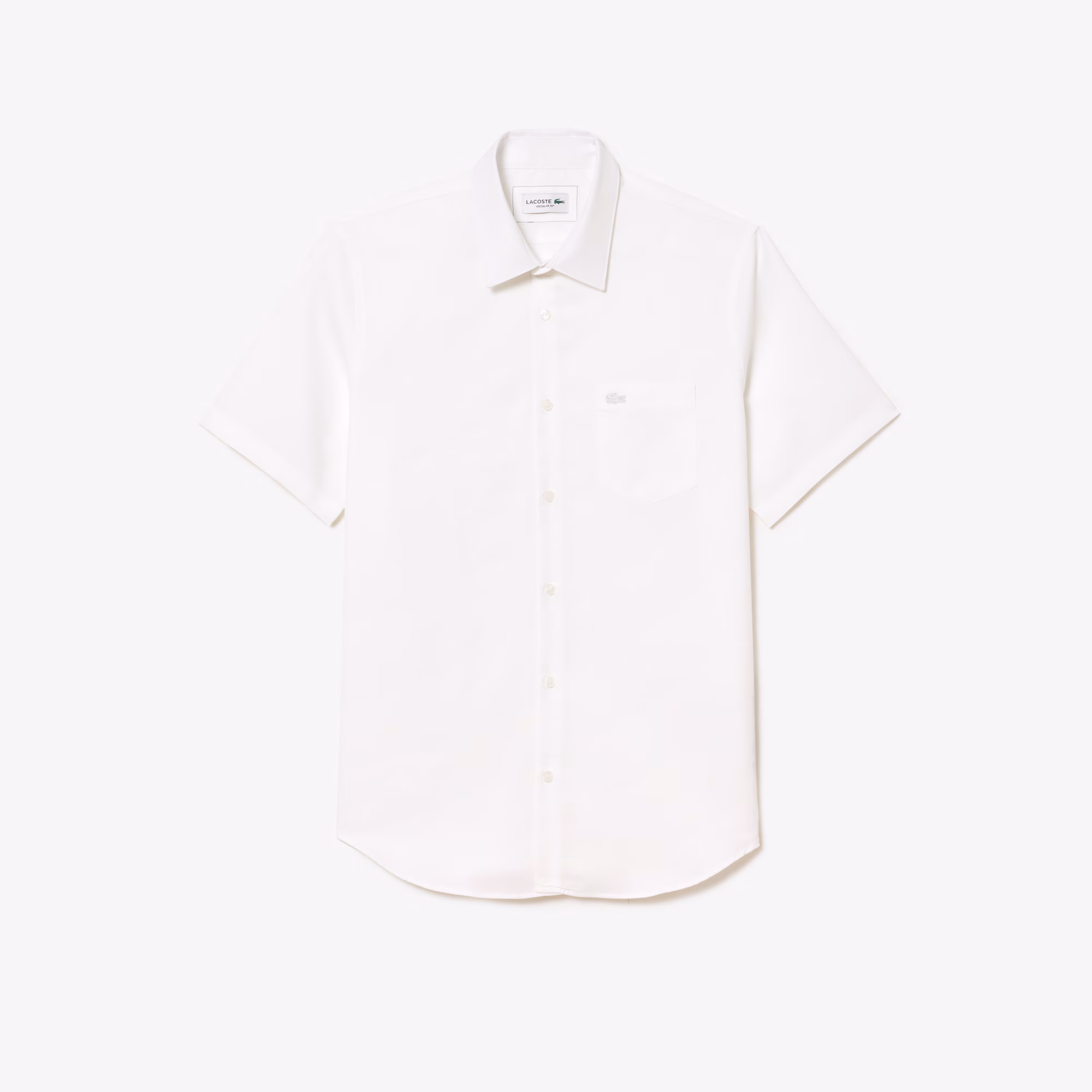 Men's Regular Fit Short Sleeve Cotton Shirt