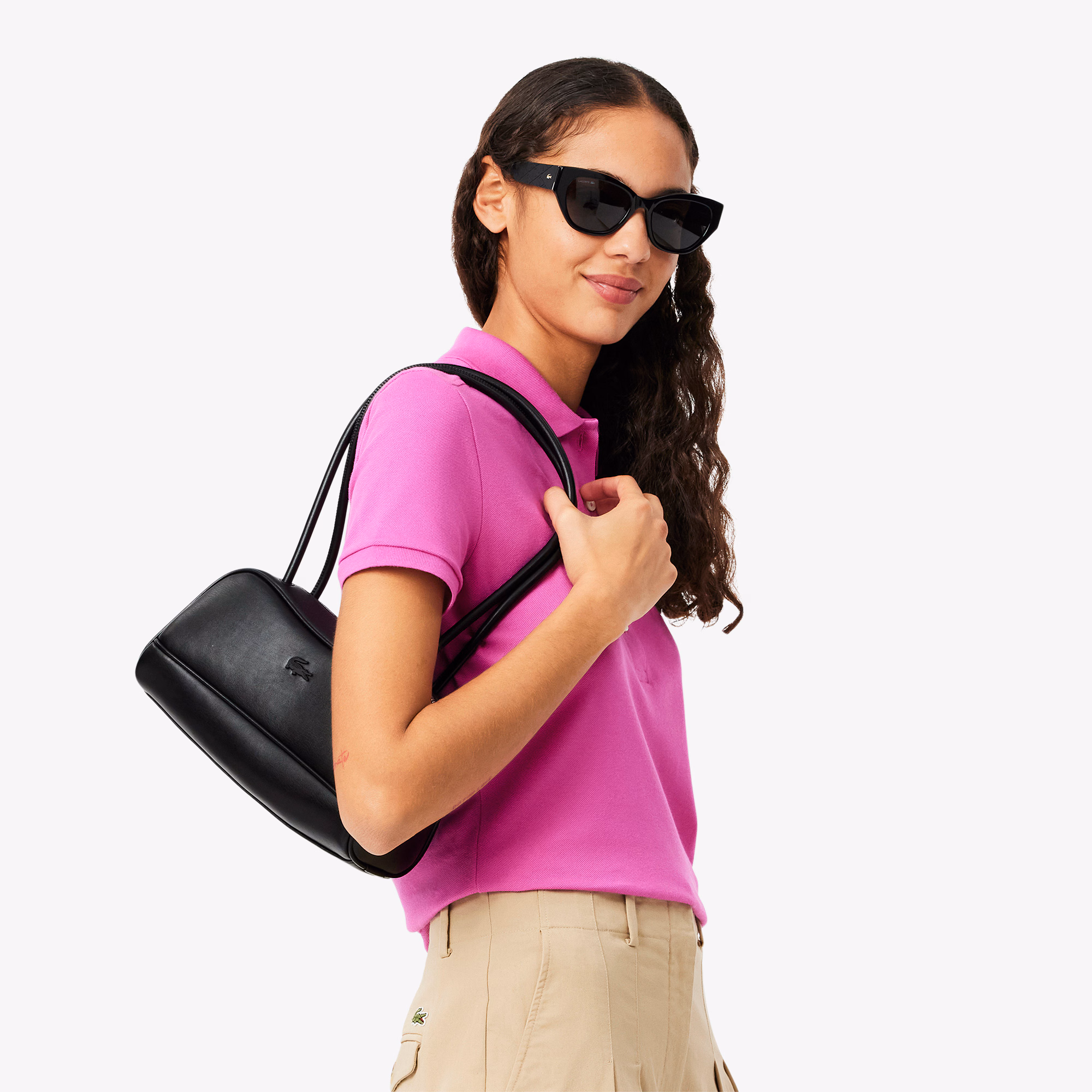 Lora Leather Shoulder Bag