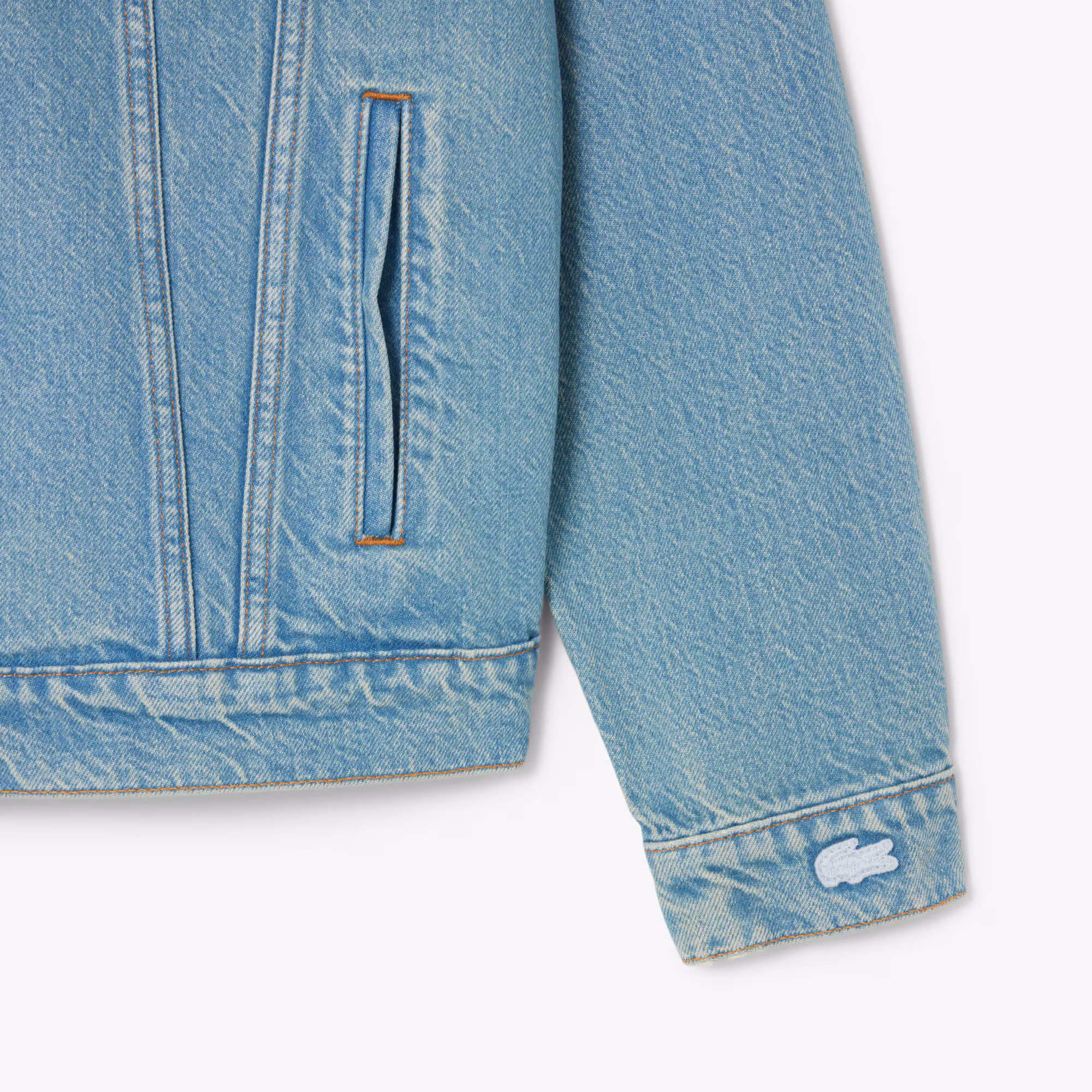 Men's Crocodile Denim Jacket