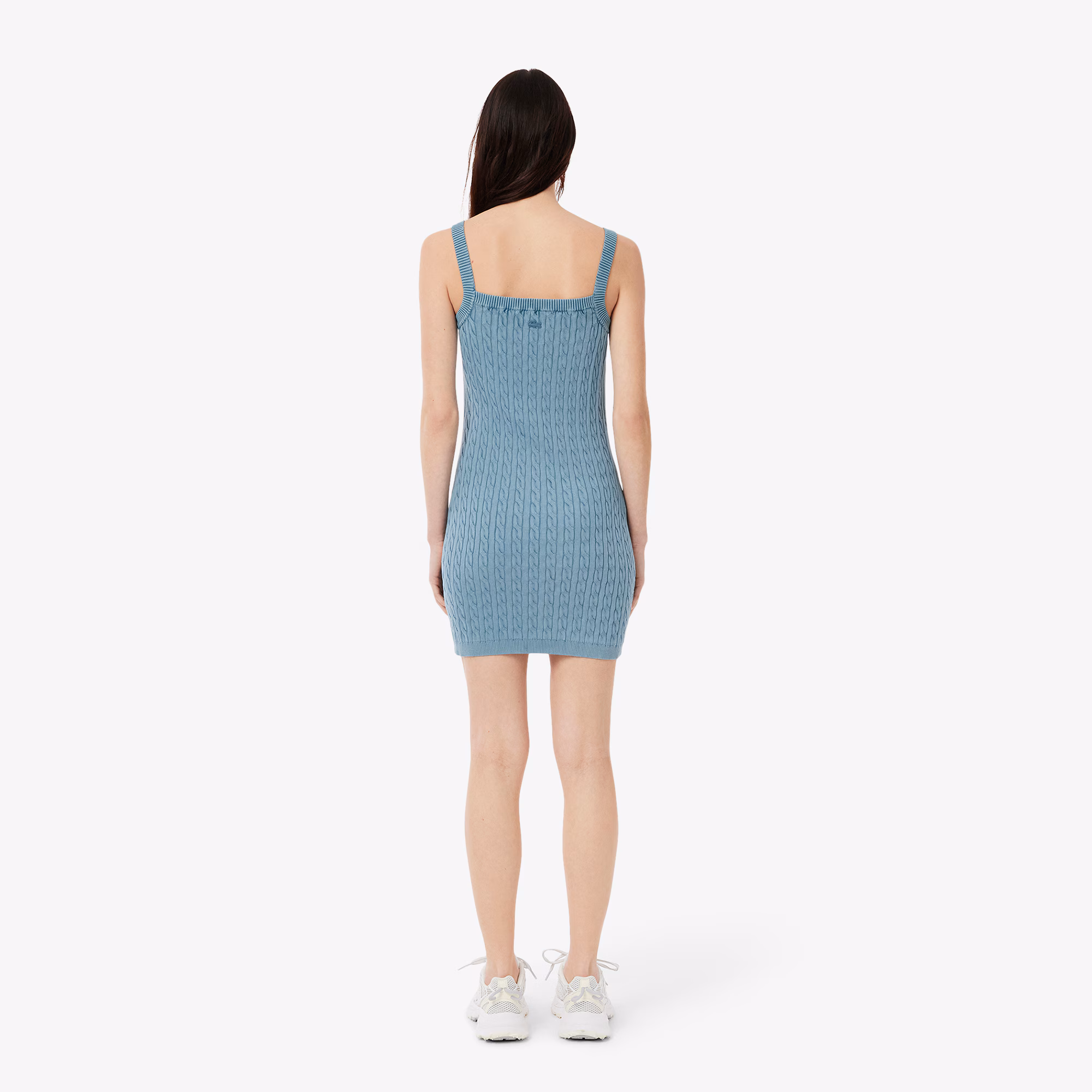 Women's Wash Effect Cable Knit Dress