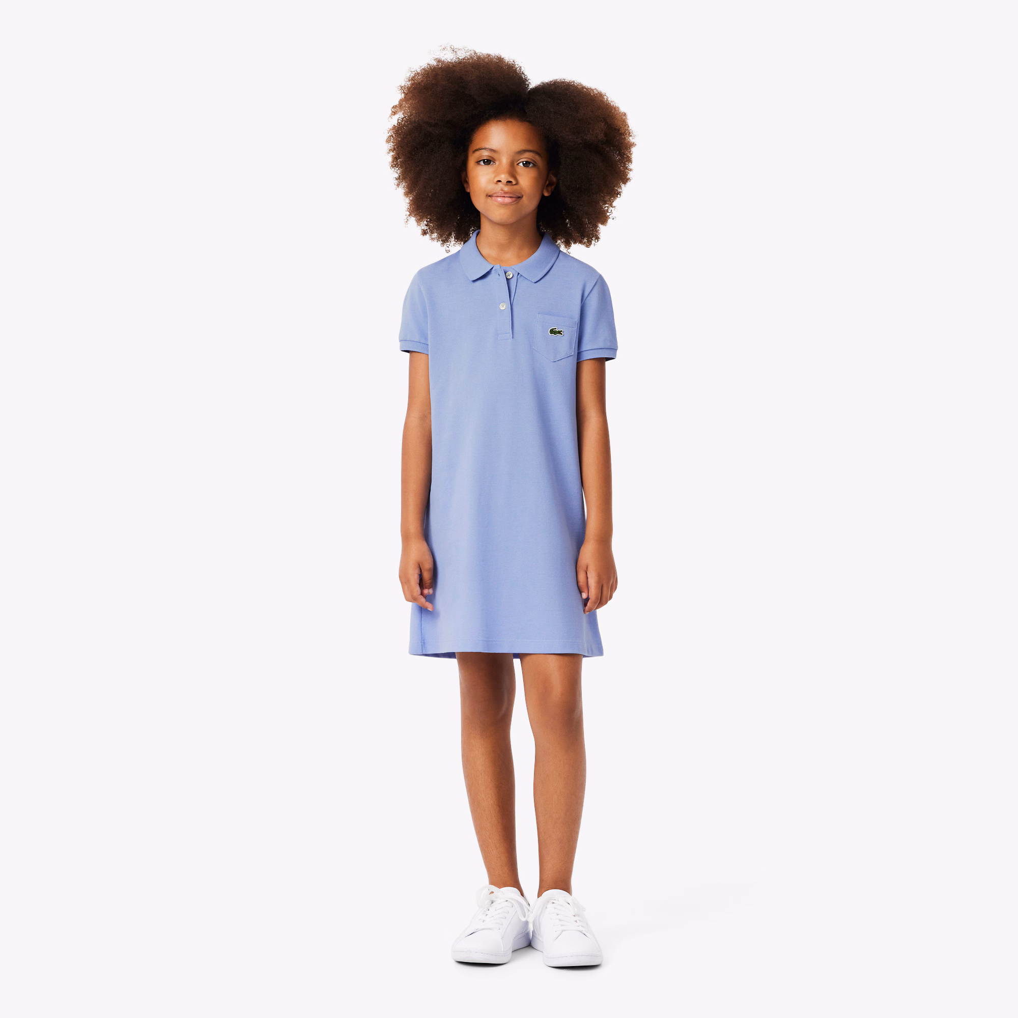 Girls' Piqué Polo Dress