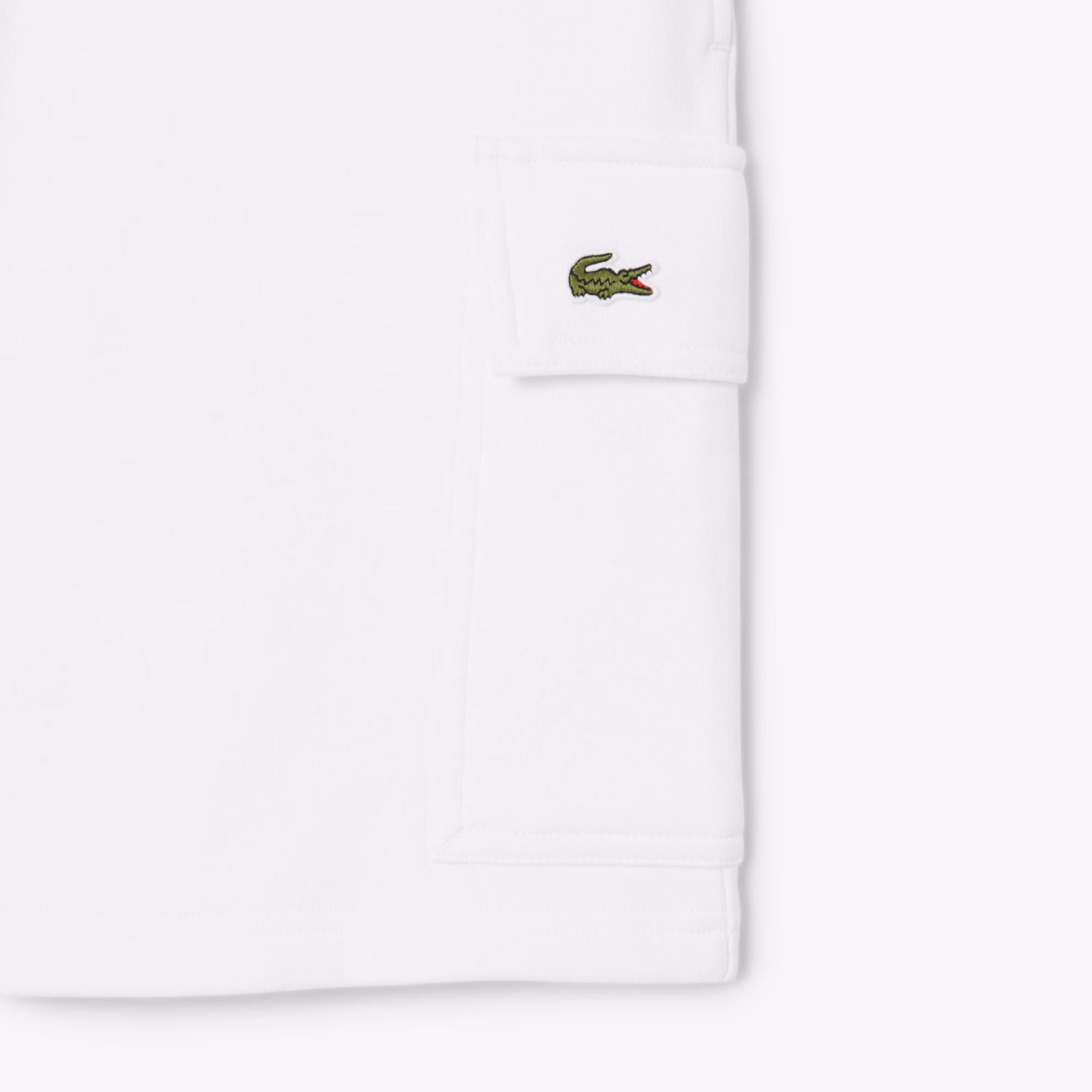 Men's Cotton Fleece Cargo Shorts