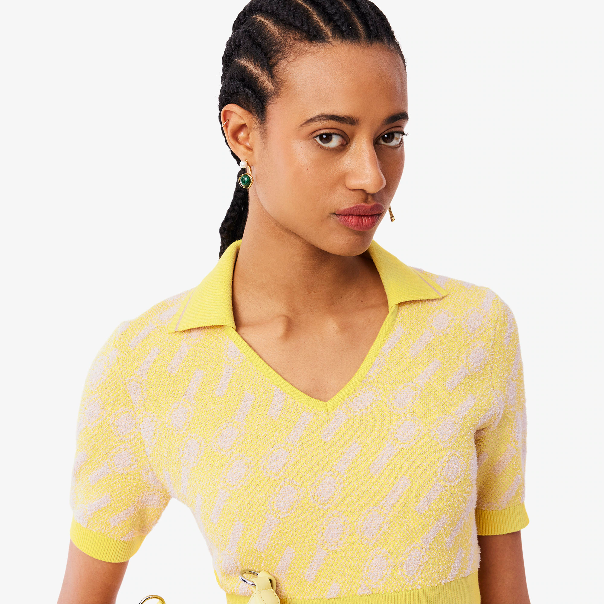 Women's Runway Polo Collar Sweater