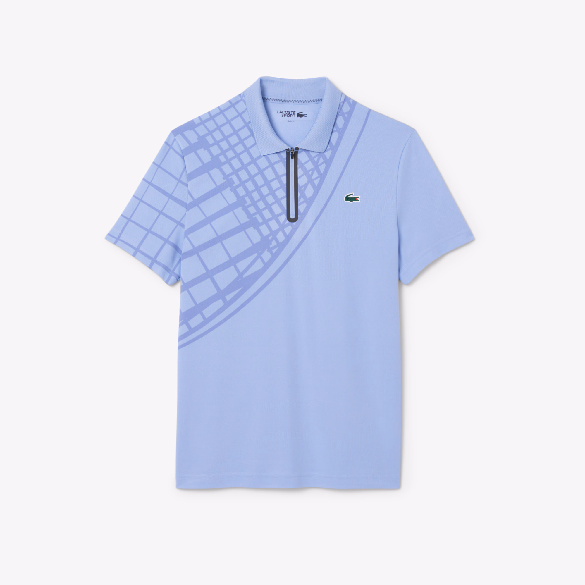 Men's Ultra Dry Printed Slim Fit Tennis Polo
